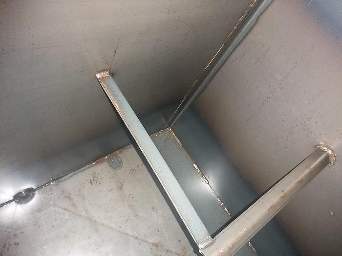 Gebraucht Doppelwandiger, stapelbarer Stahltank, 1000L  gebraucht