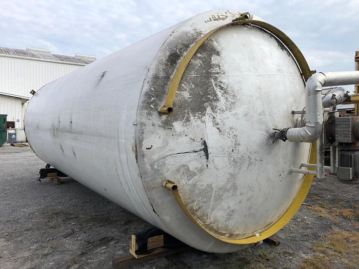 Refurbished 6,000 GALLON CHERRY BURRELL REFRIGERATED VERTICAL SILO TYPE STORAGE TANK (#9531)