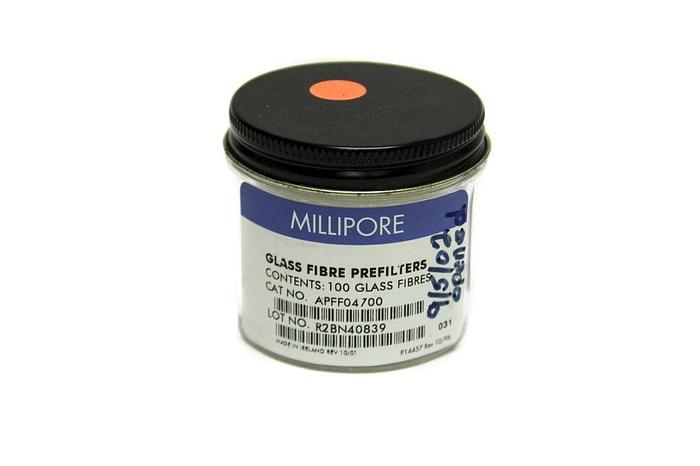 Used Millipore APFF04700 Glass Fiber Filter without binder 0.7 µm (5214)