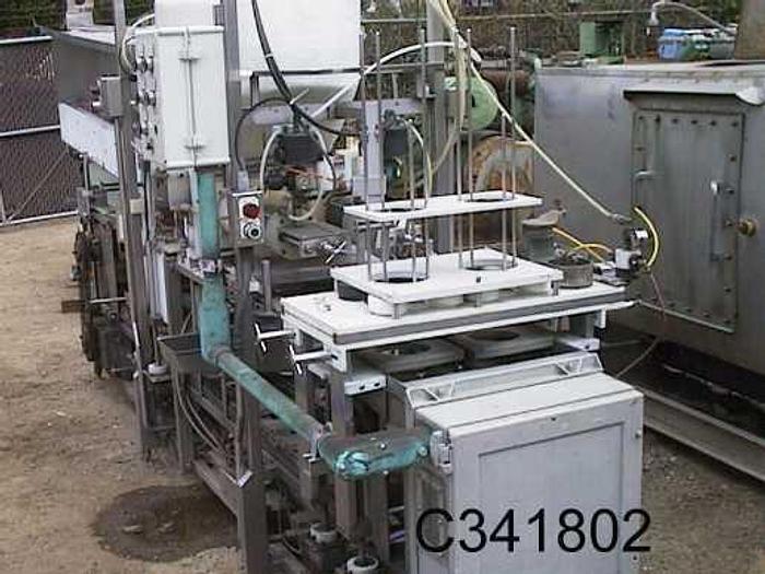 Used Filler, Cup, Akra-pak, Mdl OSF64B, Lidder, Food Grade, #C334802