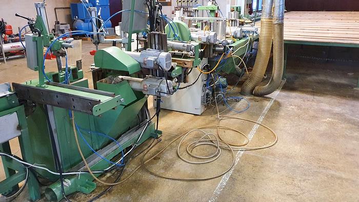 Used KRÜSI Log House Production Line Type CM 40