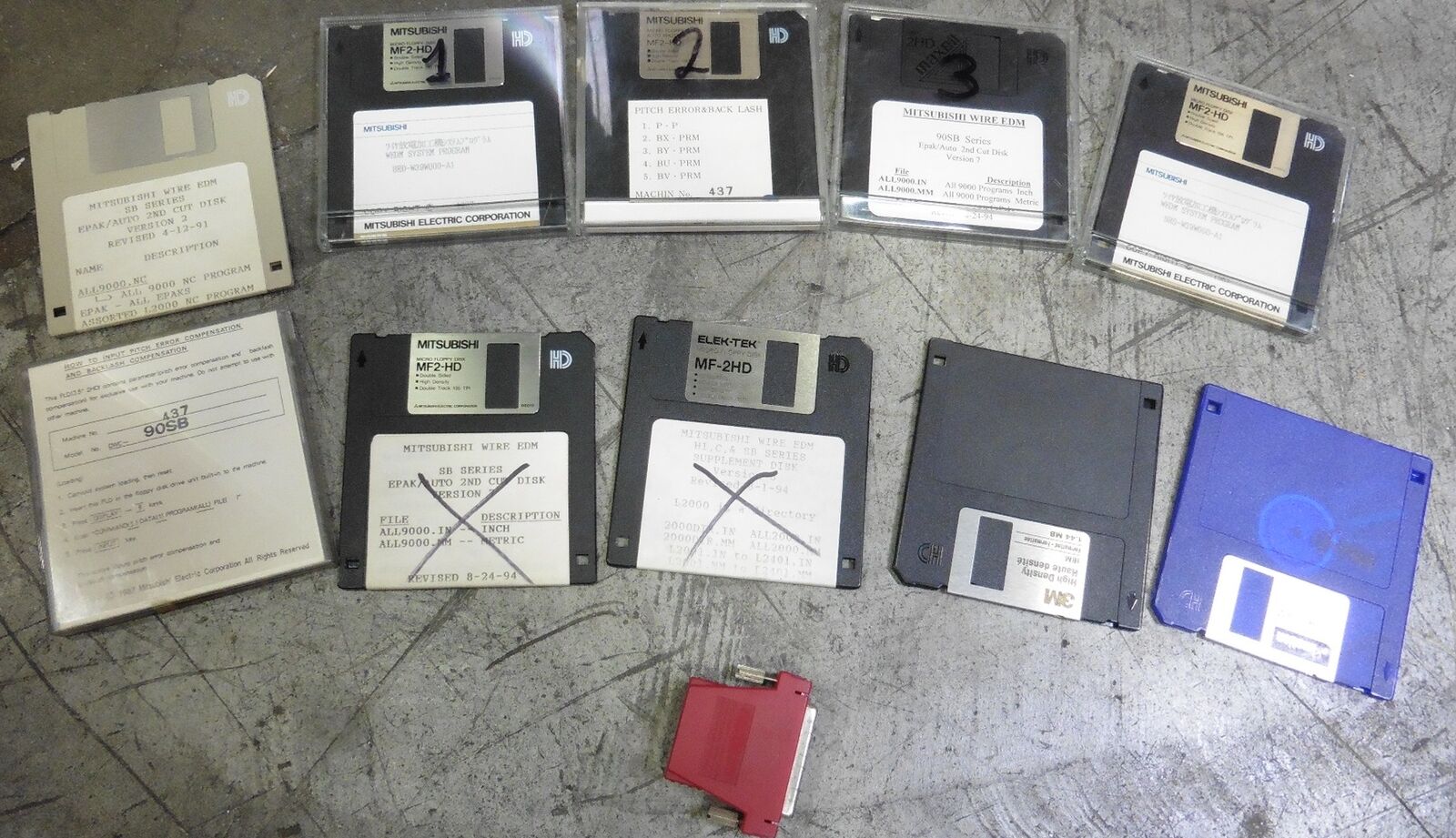 Used 1994 Mitsubishi Electrical Discharge Machine CNC Wire EDM