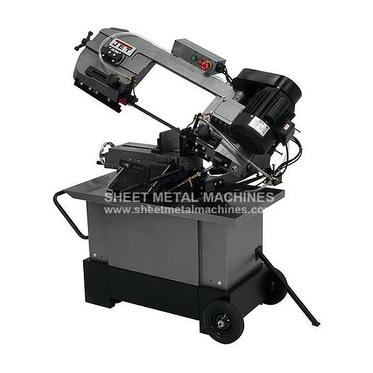 JET HVBS-710S, 7" x 10-1/2" Horizontal/Vertical Mitering Bandsaw, 413451
