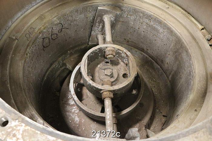 Used Black Clawson 12PSPH Pressure Screen, 0.062", 2-Foil Rotor #21372