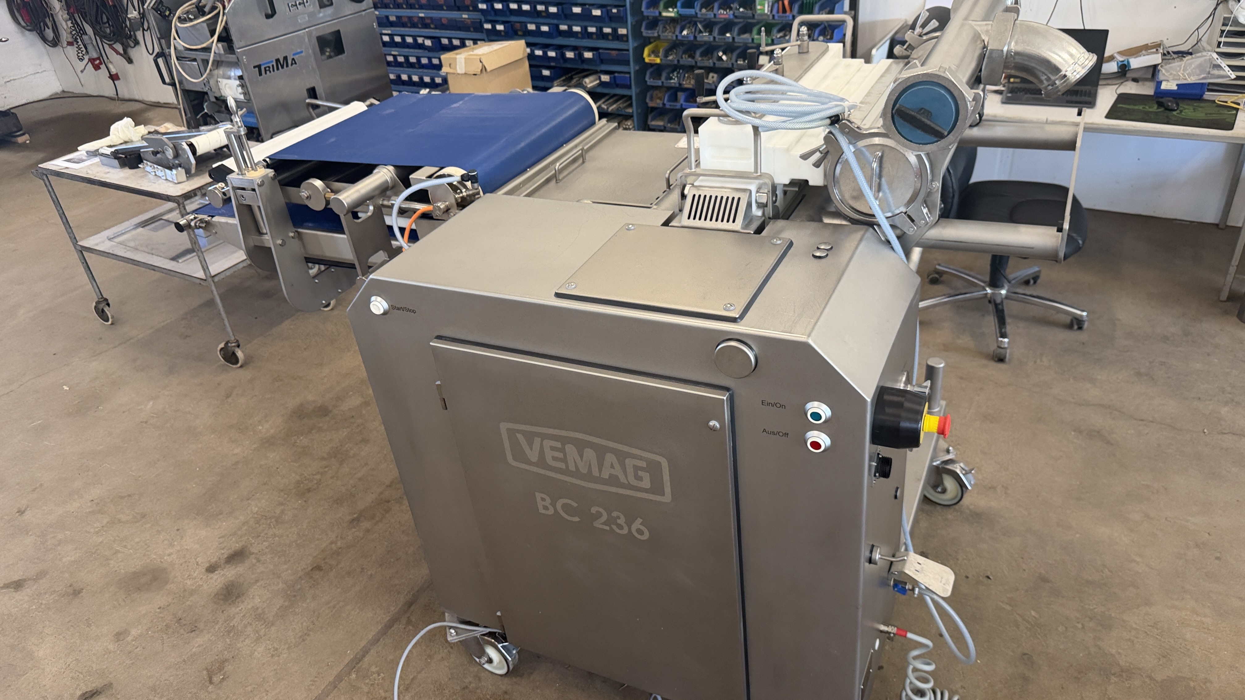 Used Vemag HP20E -2017 and Vemag BC236 -2017 (1800 hours)