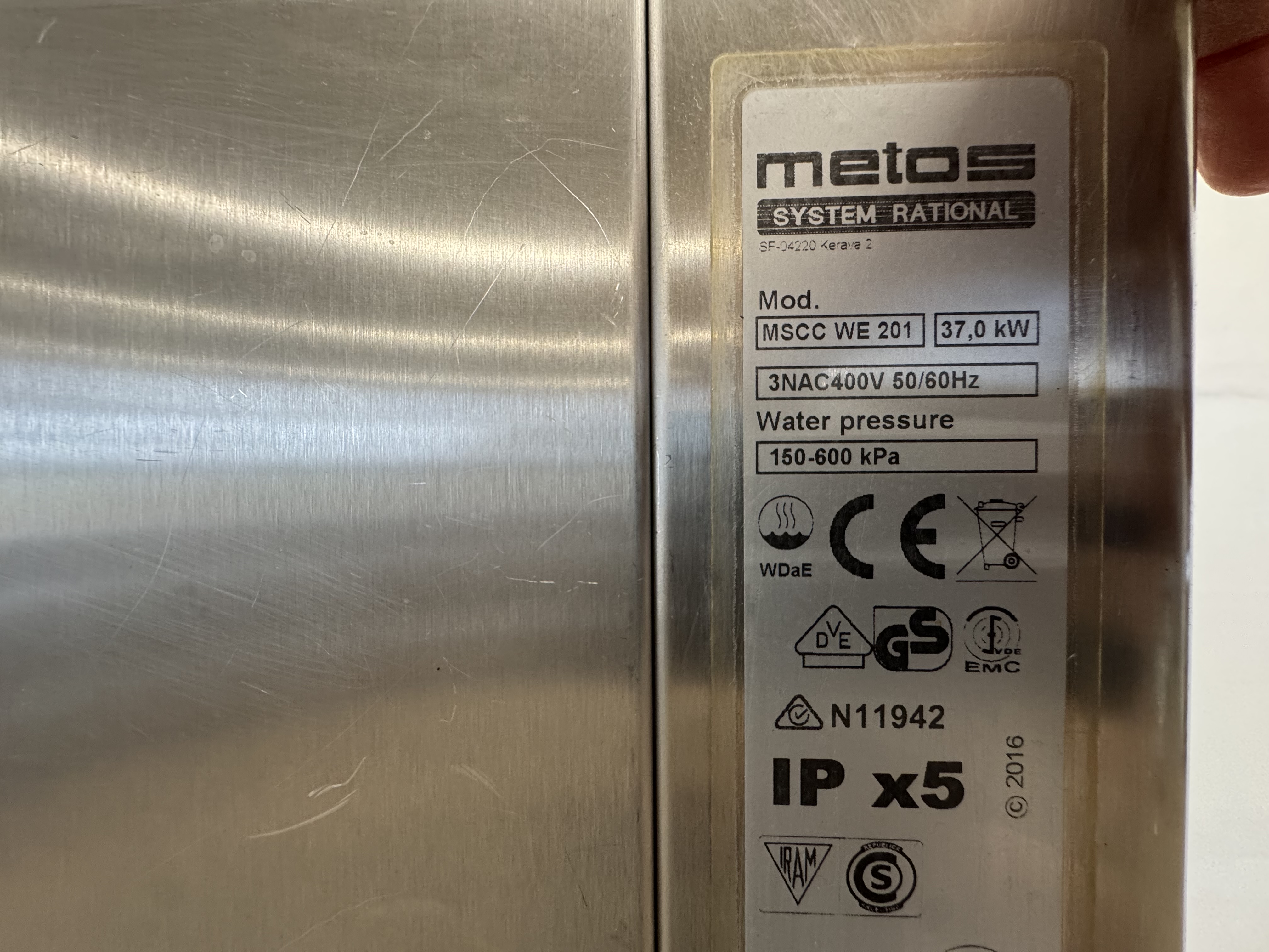 Used Rational WE201 (Metos 2019) #2829