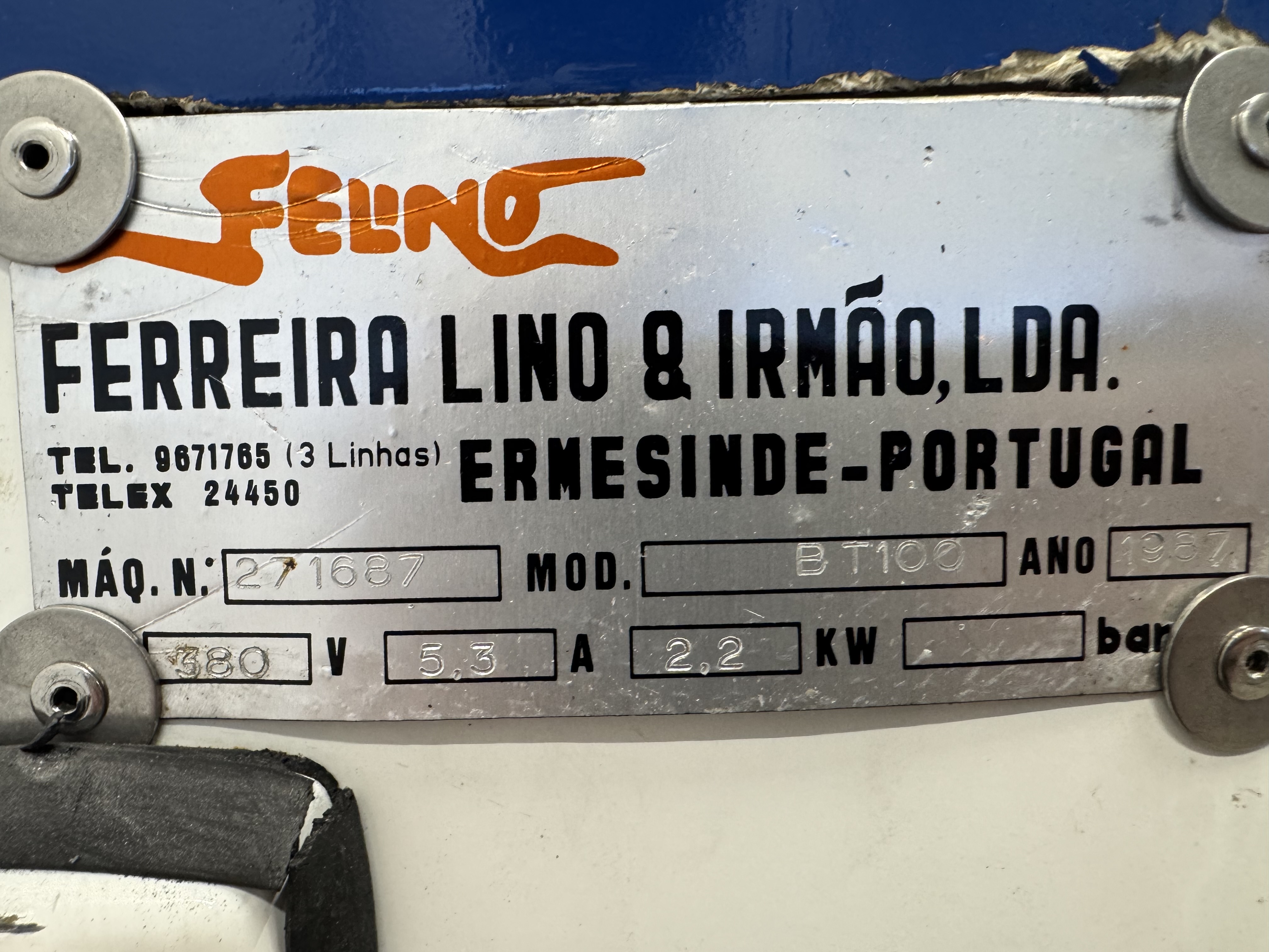 Used Felino BT100 #2774