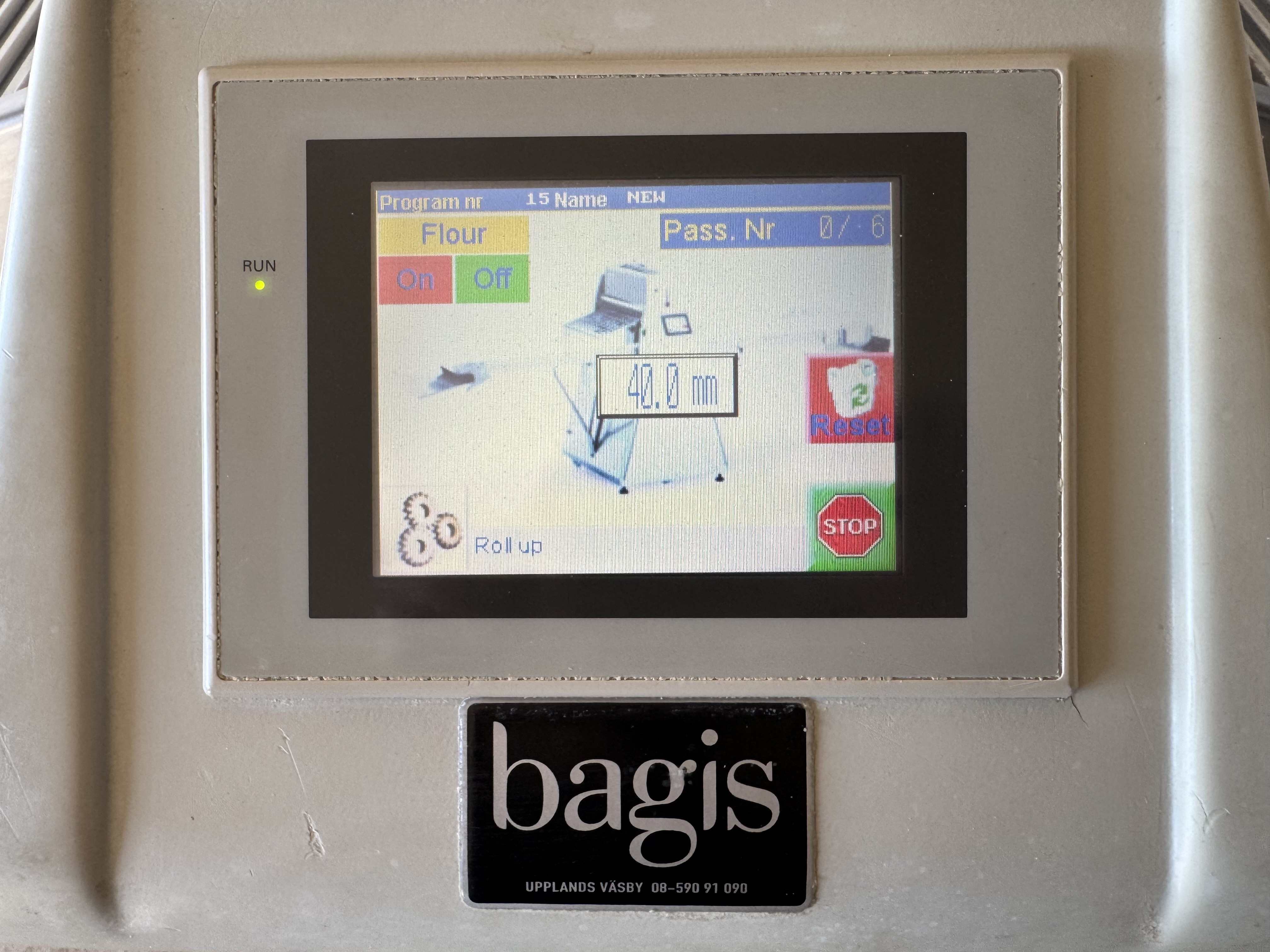 Used Bagis Kavelmaskin med mjöldistribution #2859