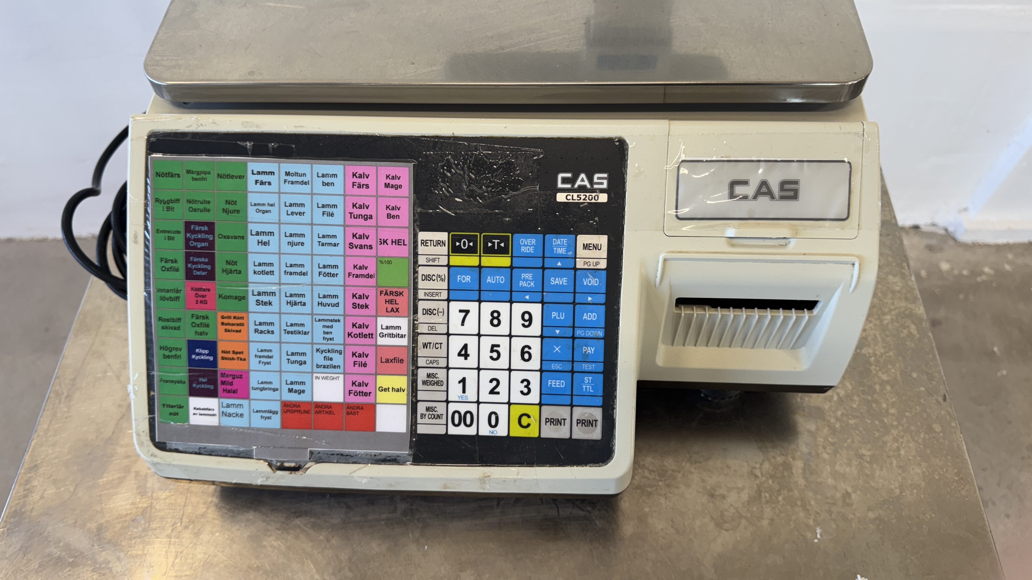 Used Etikettmaskin CAS CL5200 #2622