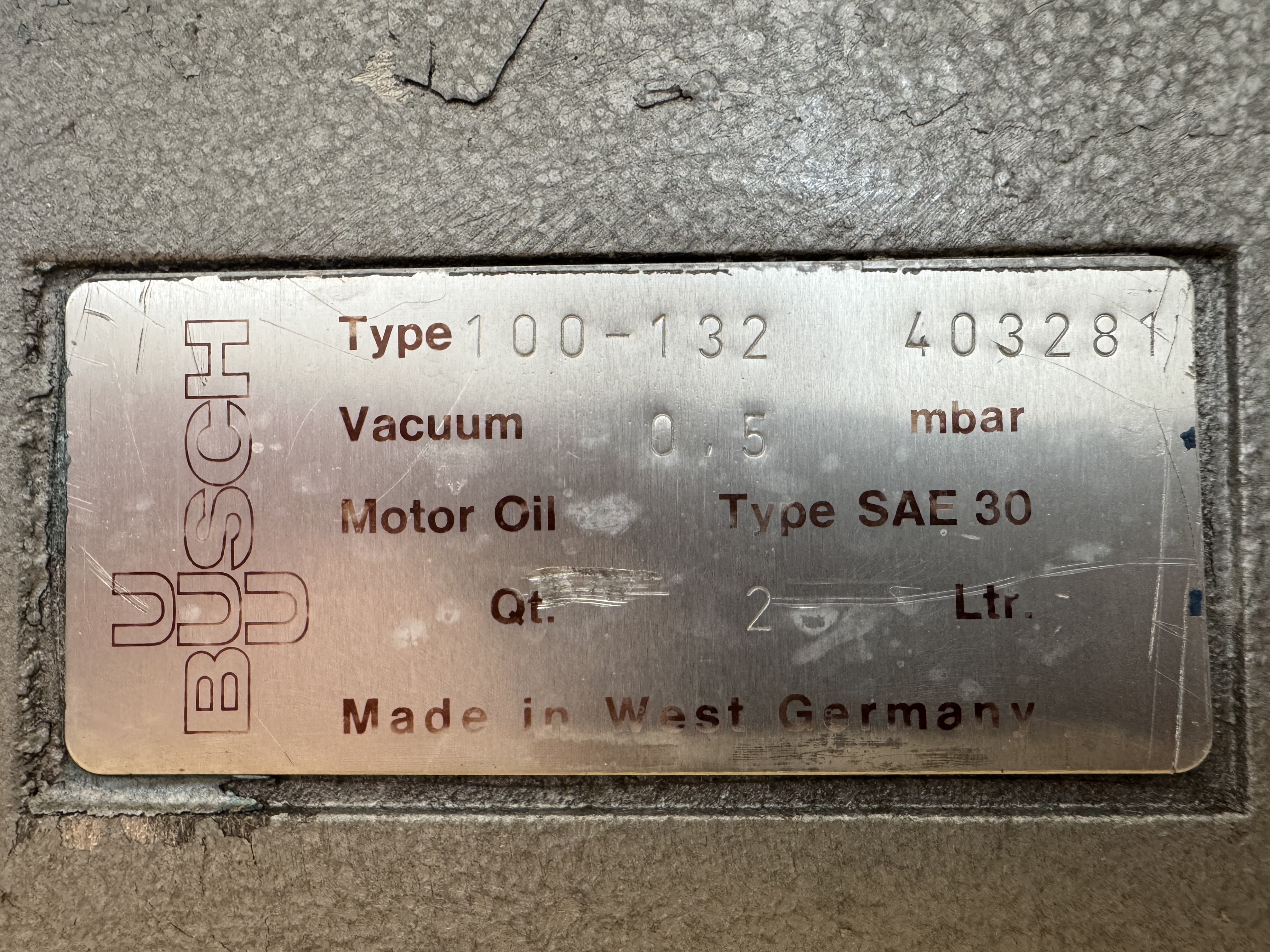 Used Vakuumpump Kobia #1862