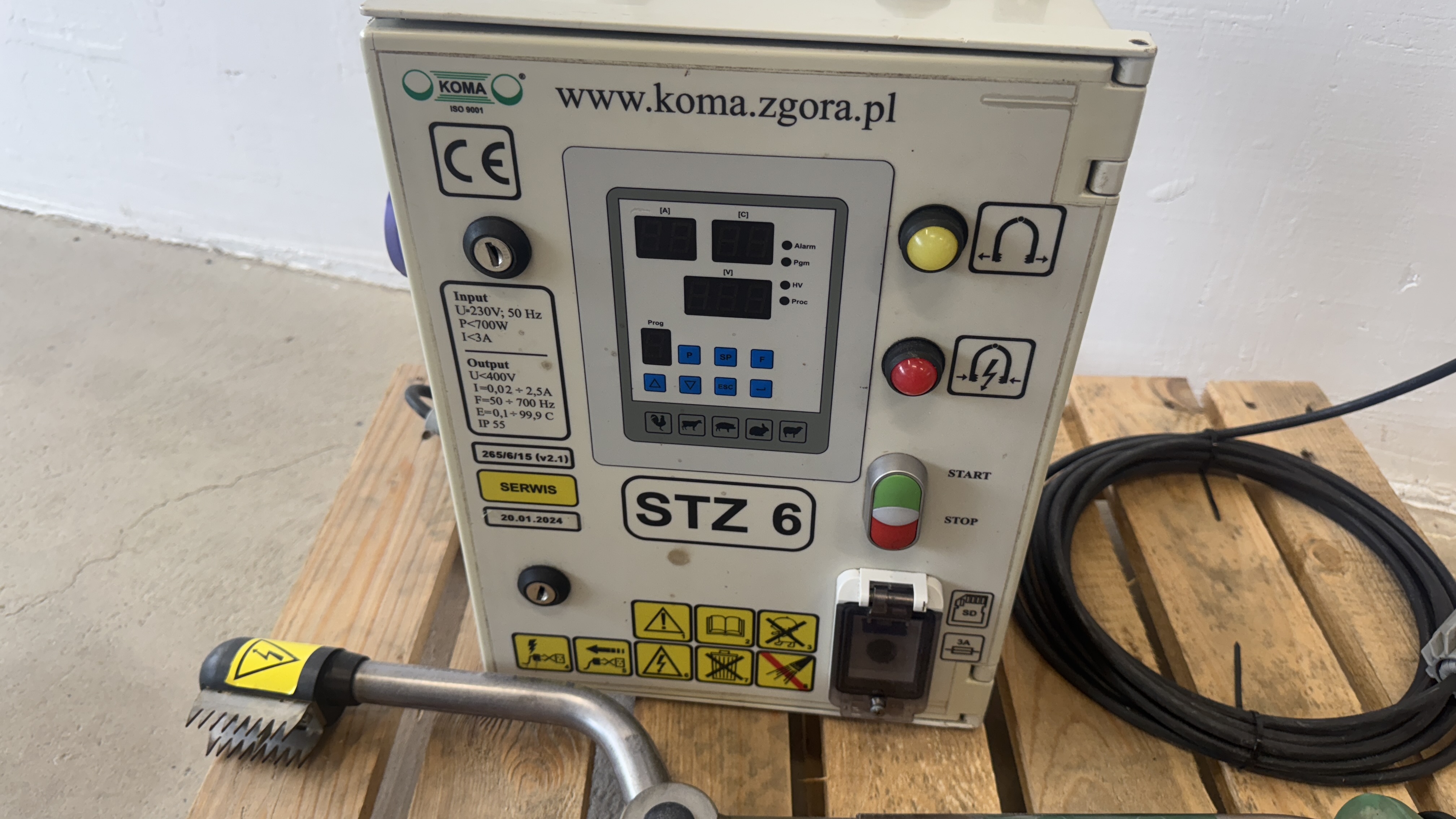 Used Elbedövare Koma STZ 6 #2647