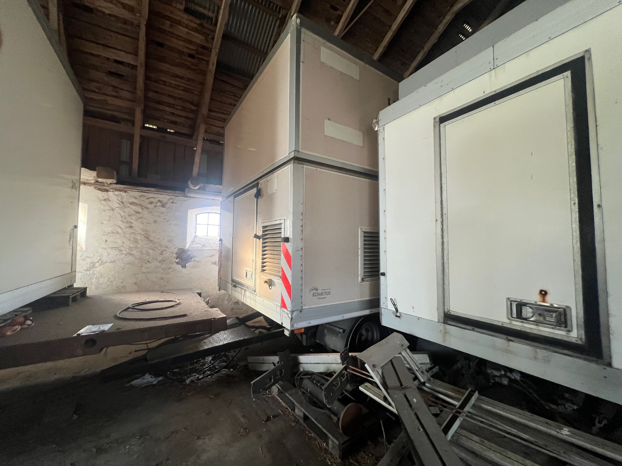 Used Finmodules Mobilt Slakteri 850x310cm 