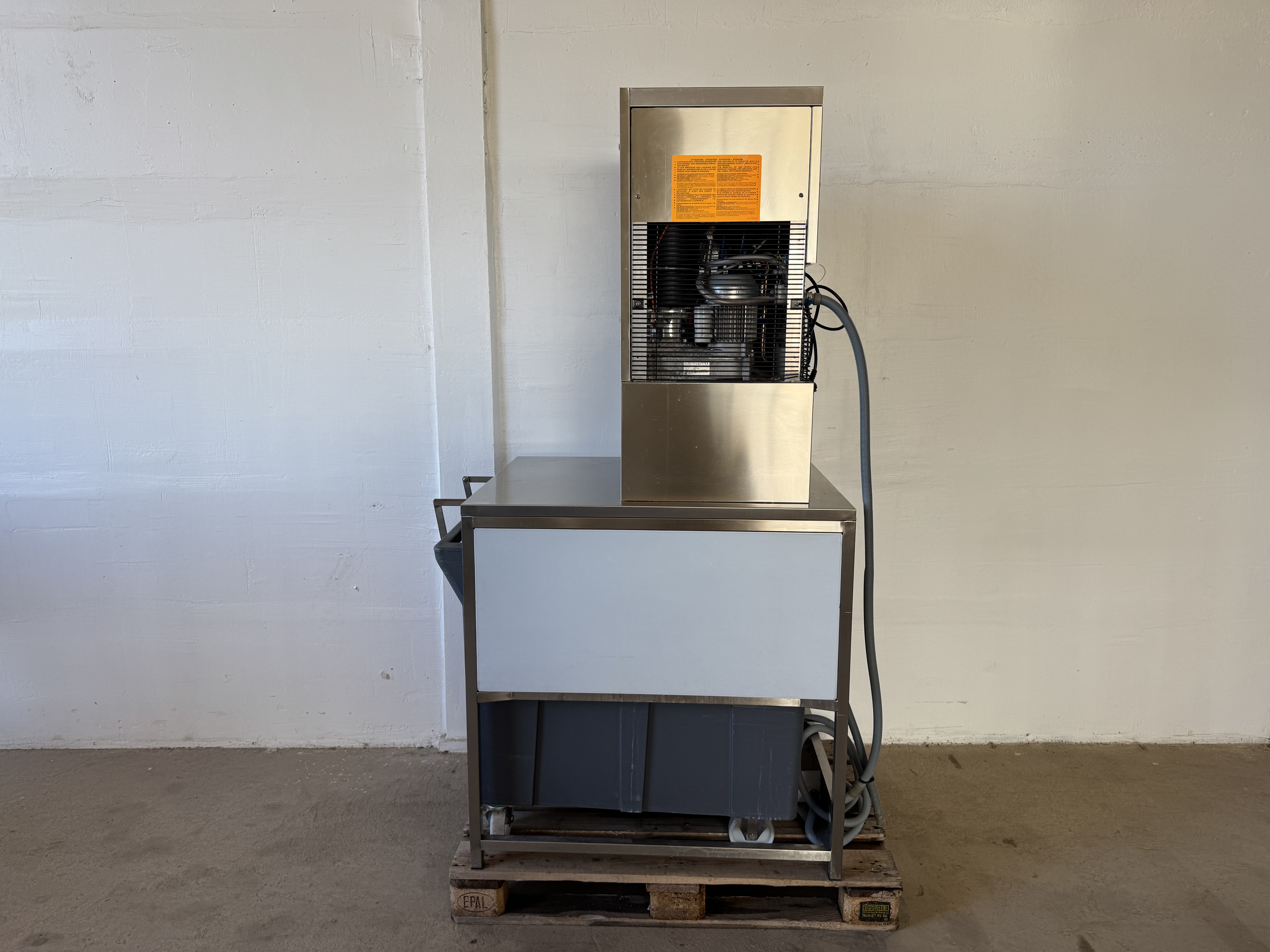Used Ismaskin Metos G500W-Q och Roller bin#2962