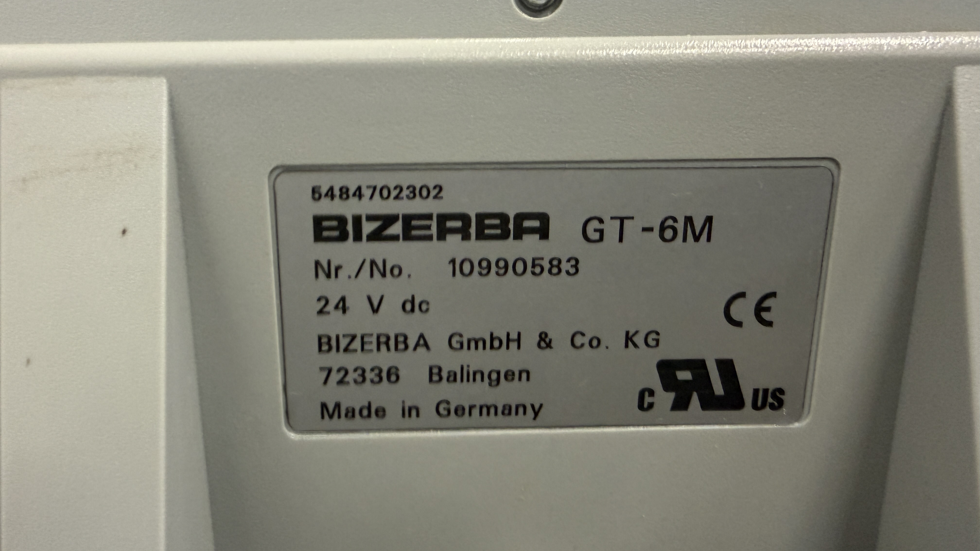 Used Checkvåg Bizerba GLE/GT-6M/GLP #2724