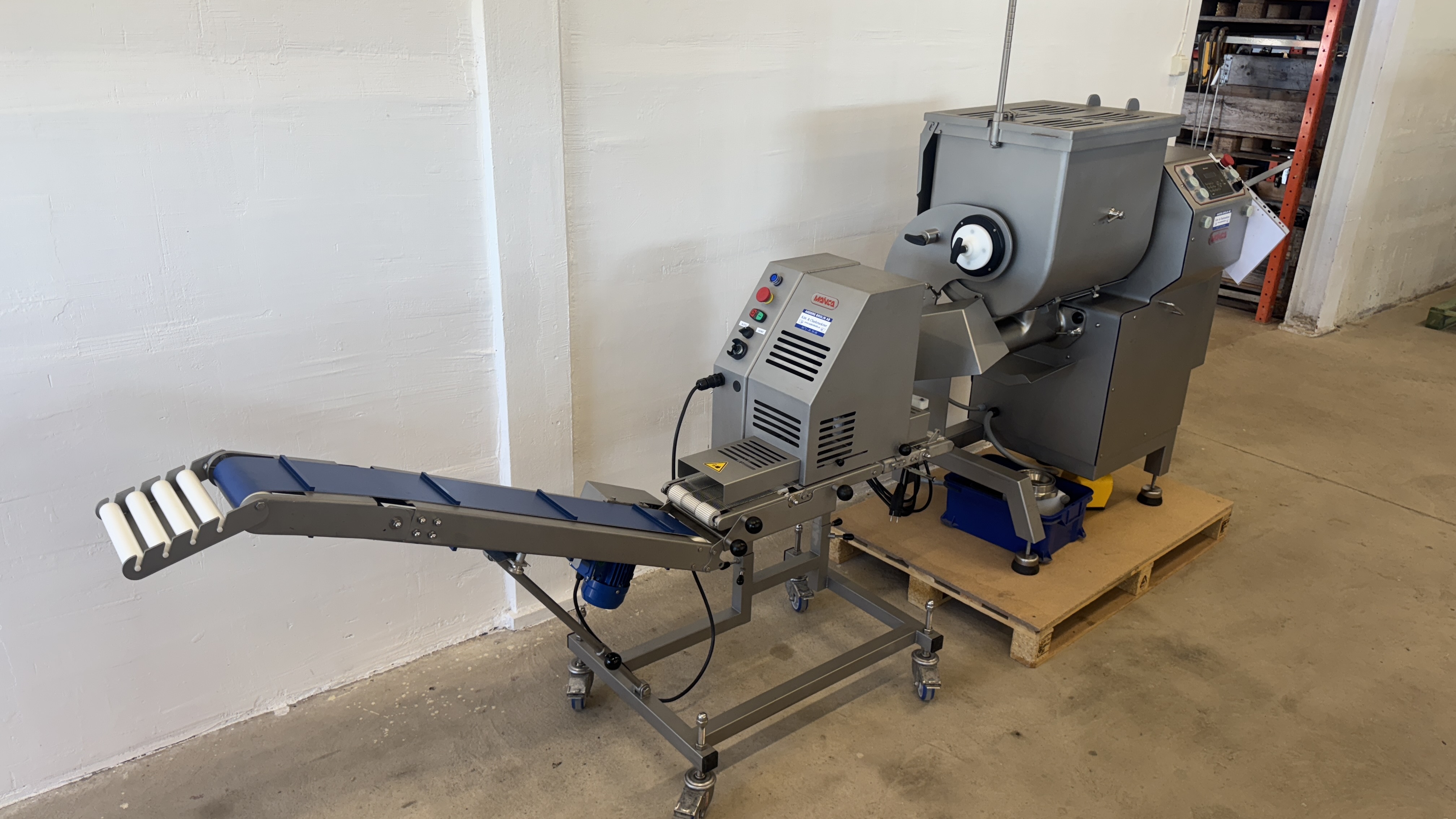 Used Blandarkvarn med Portionerare Mainca MG-95 och PR-50 -2019 #2687