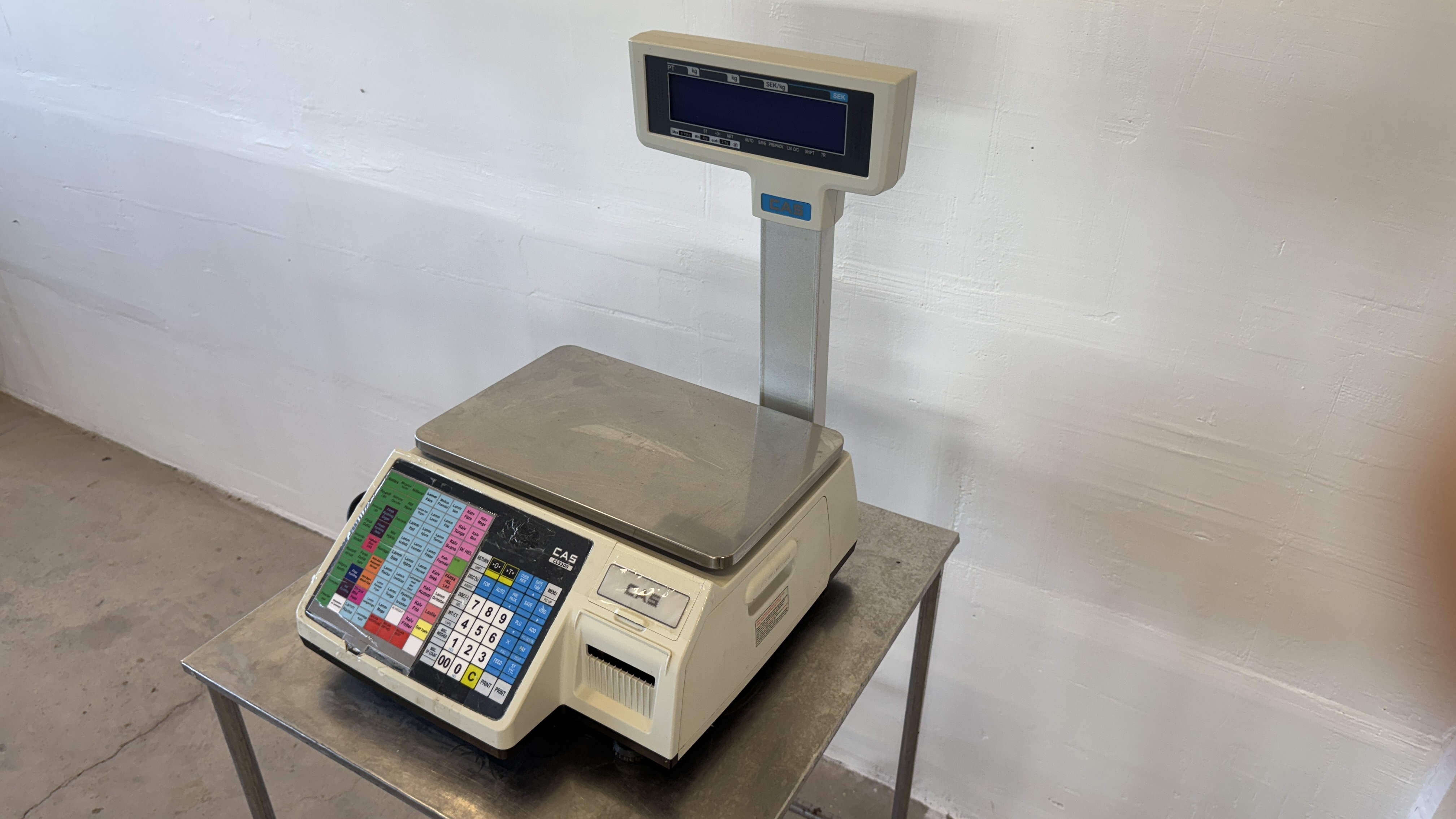 Used Etikettmaskin CAS CL5200 #2622