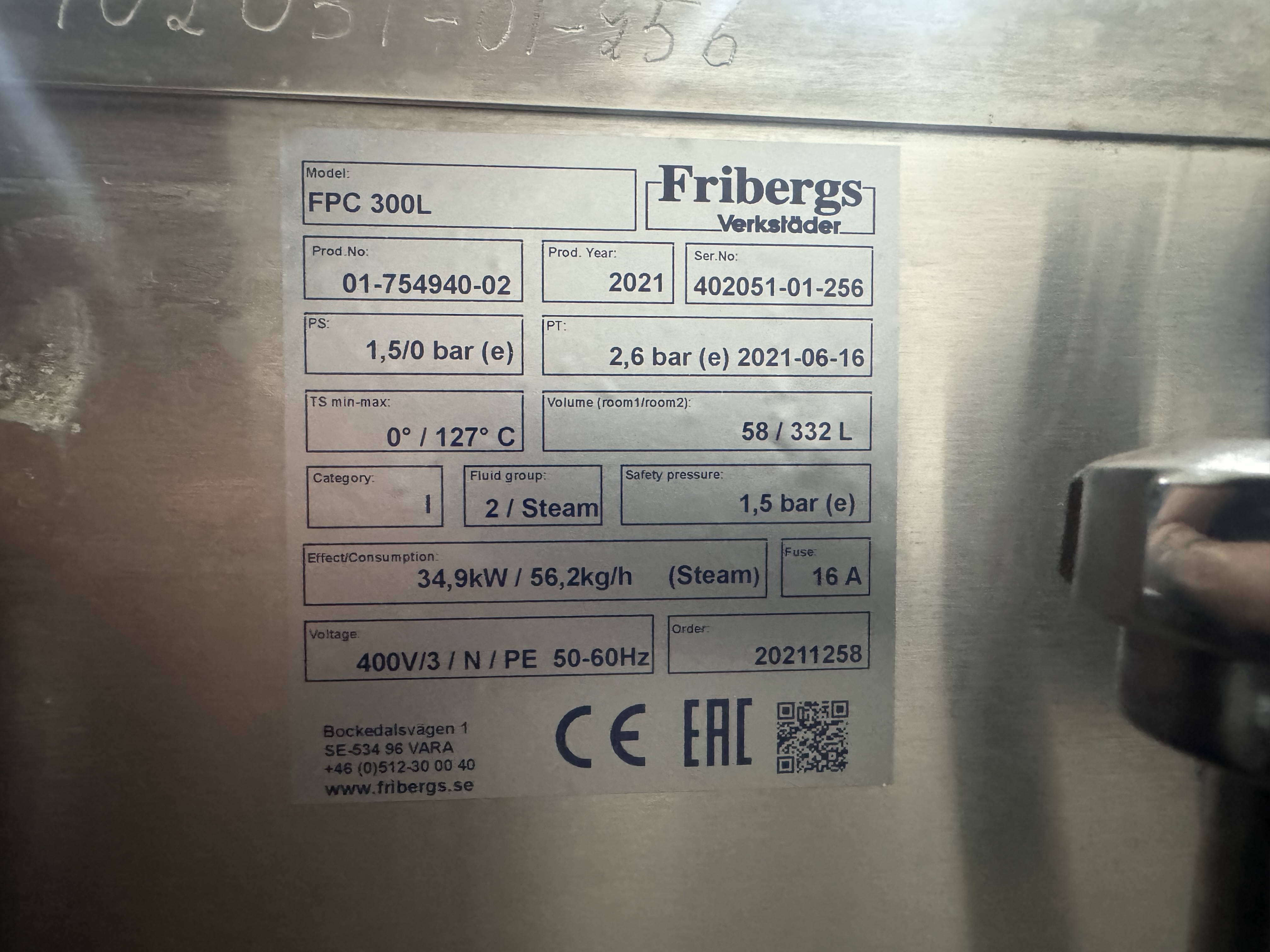 Used Kokgrytor Fribergs Panocopter PFC (ånga) #2956