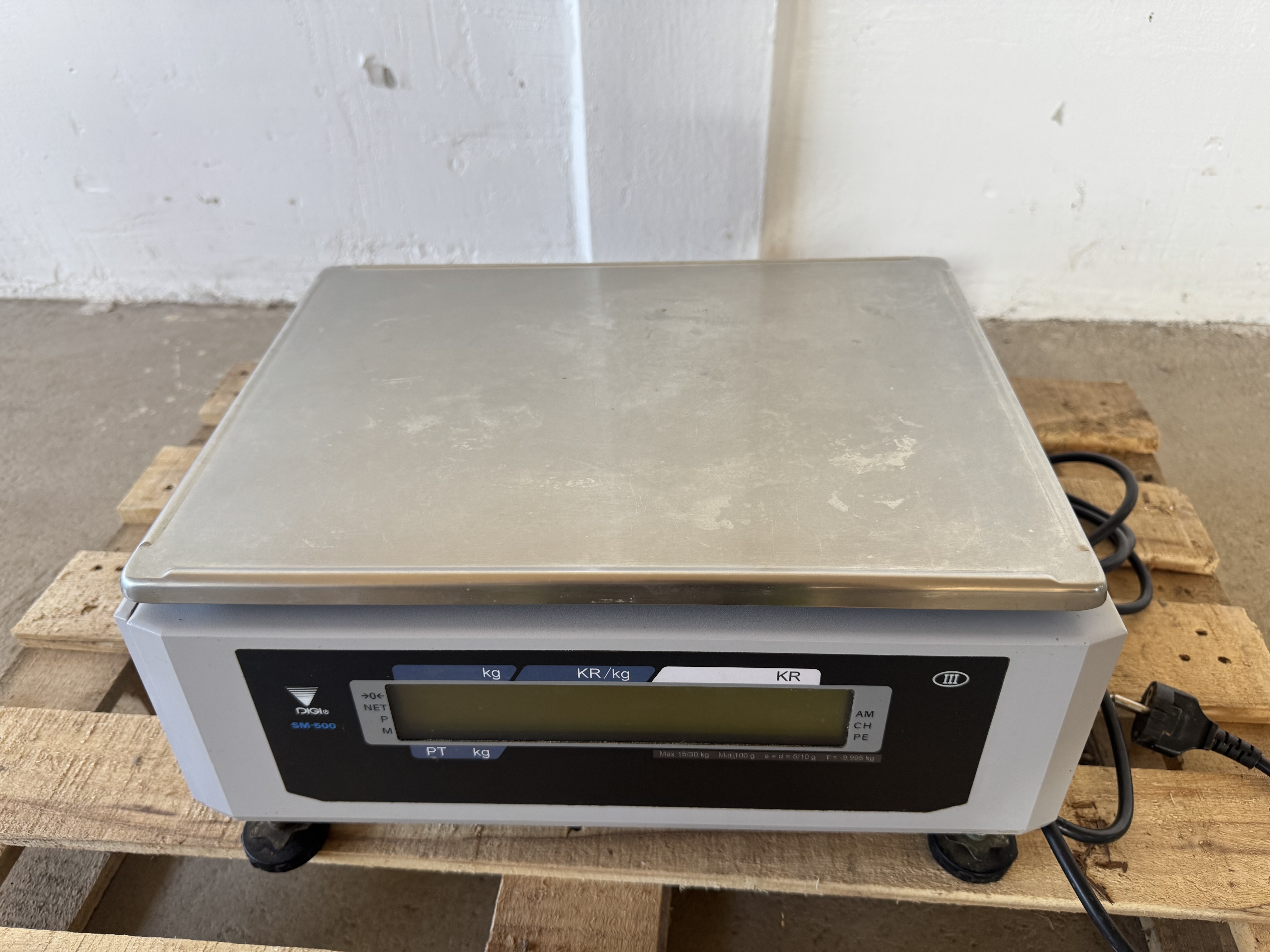 Used Våg DIGI SM-500EB #2928