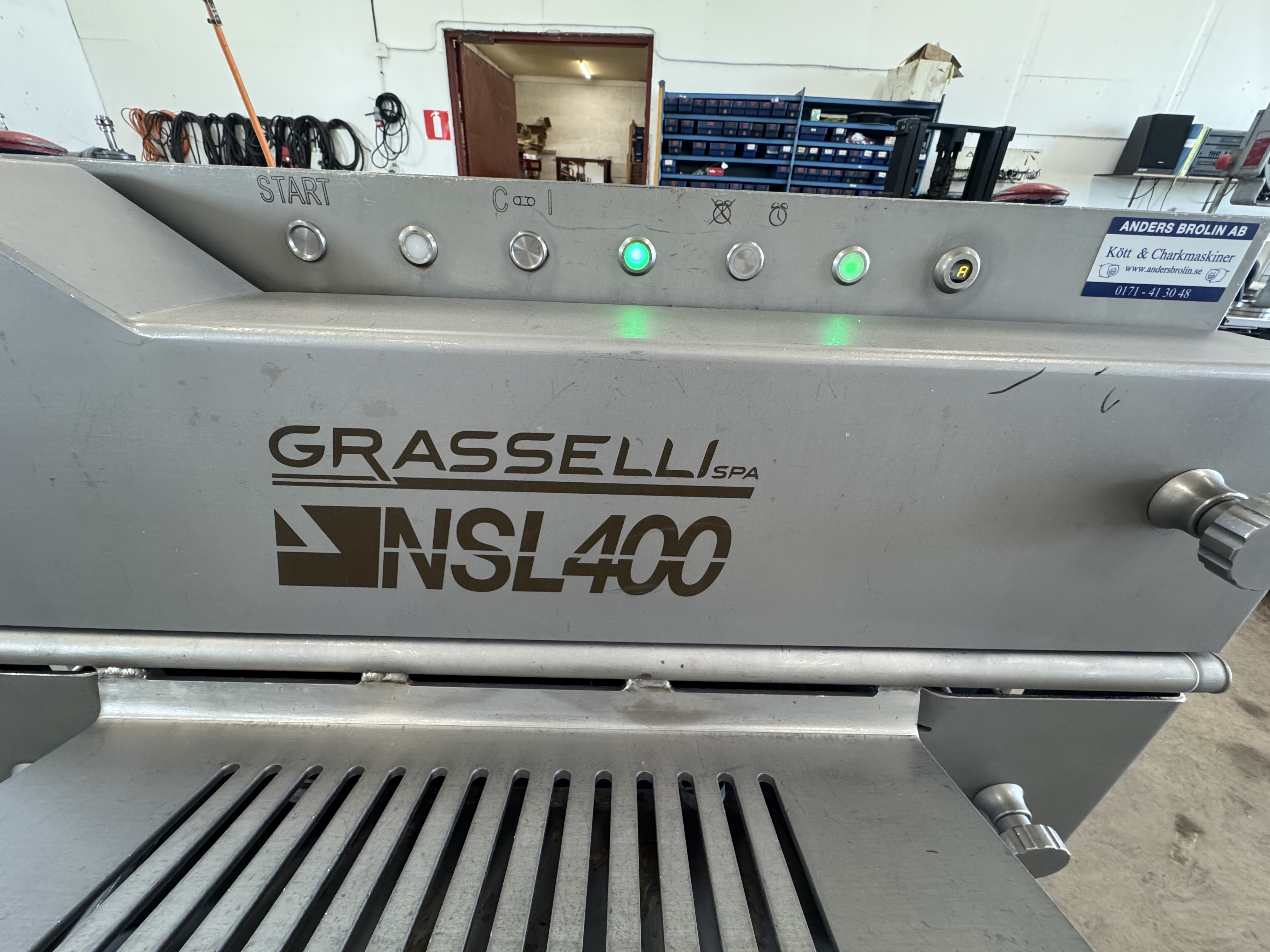 Used Slicer GRASSELLI NSL400 #2874