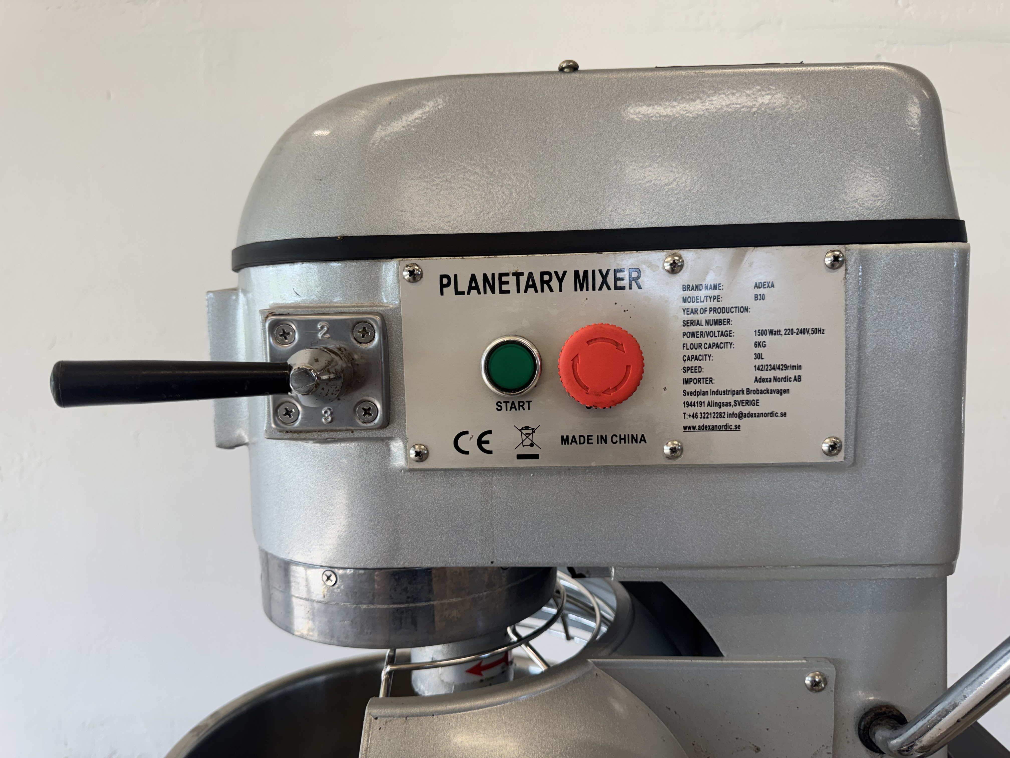 Used Degblandare Adexa Planetary mixer B30 #2890