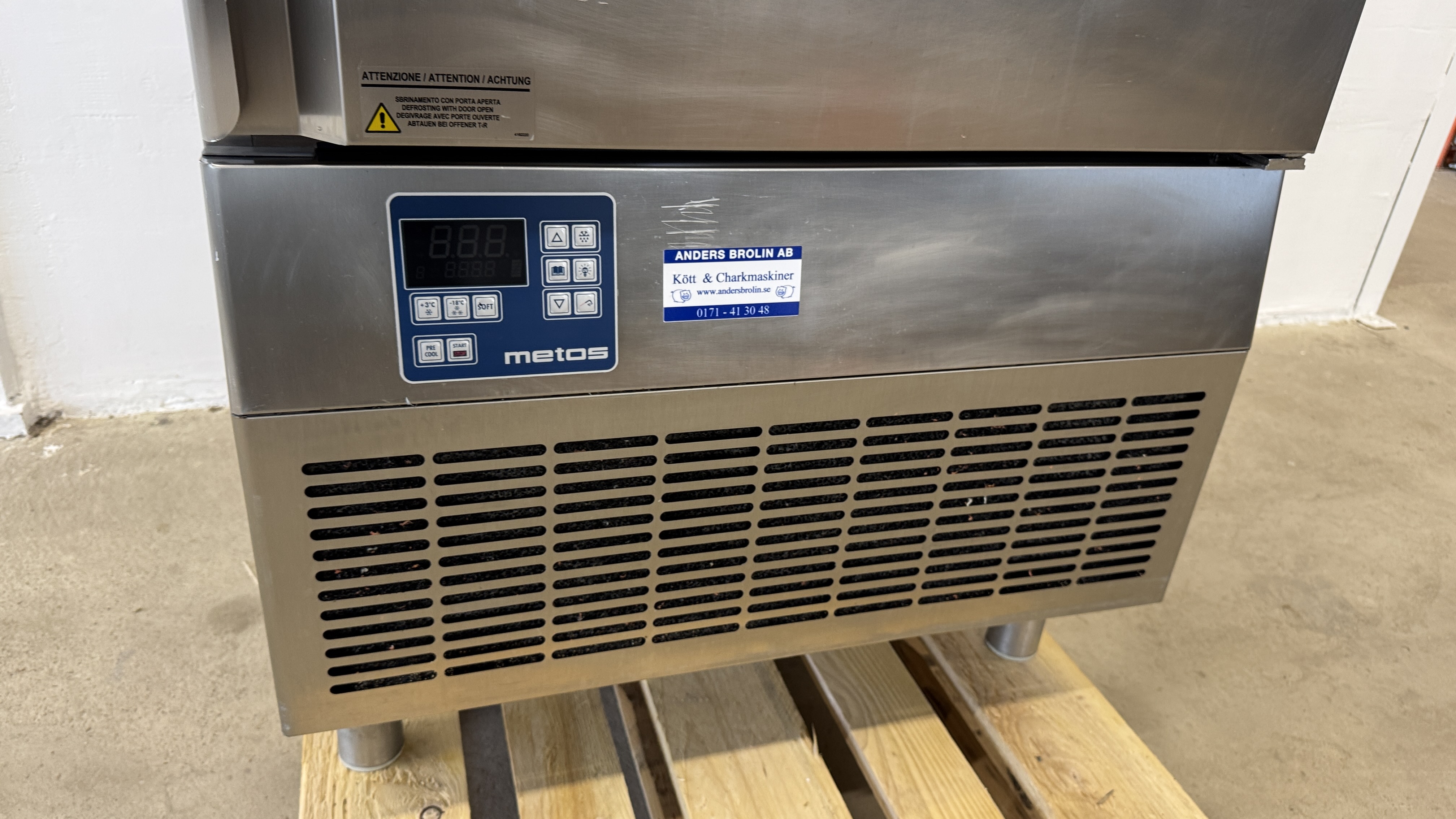 Used Blastchiller Metos BF081DG -2018 #2718