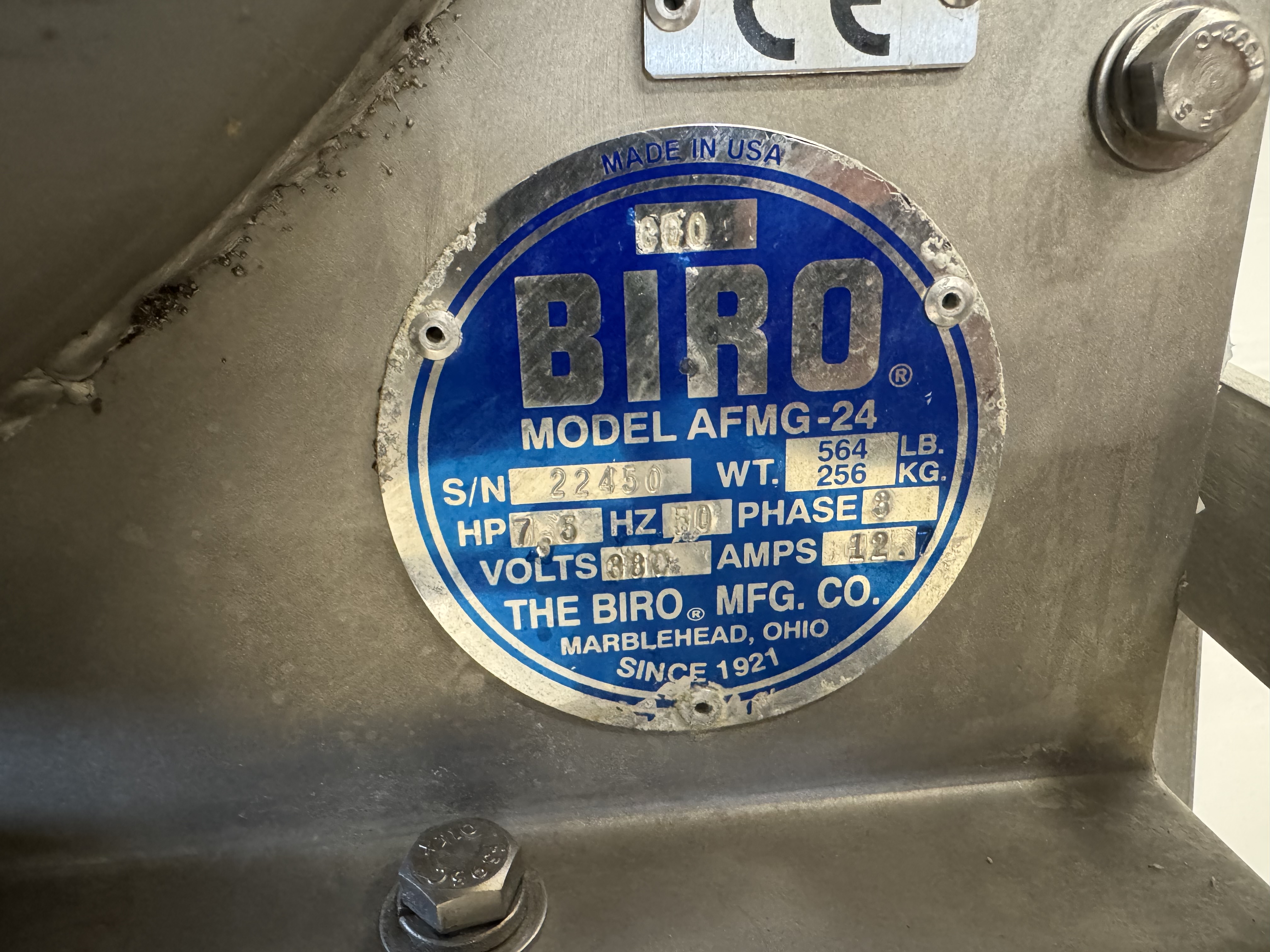 Used Blandarkvarn BM Biro  AFGM-24 #2870