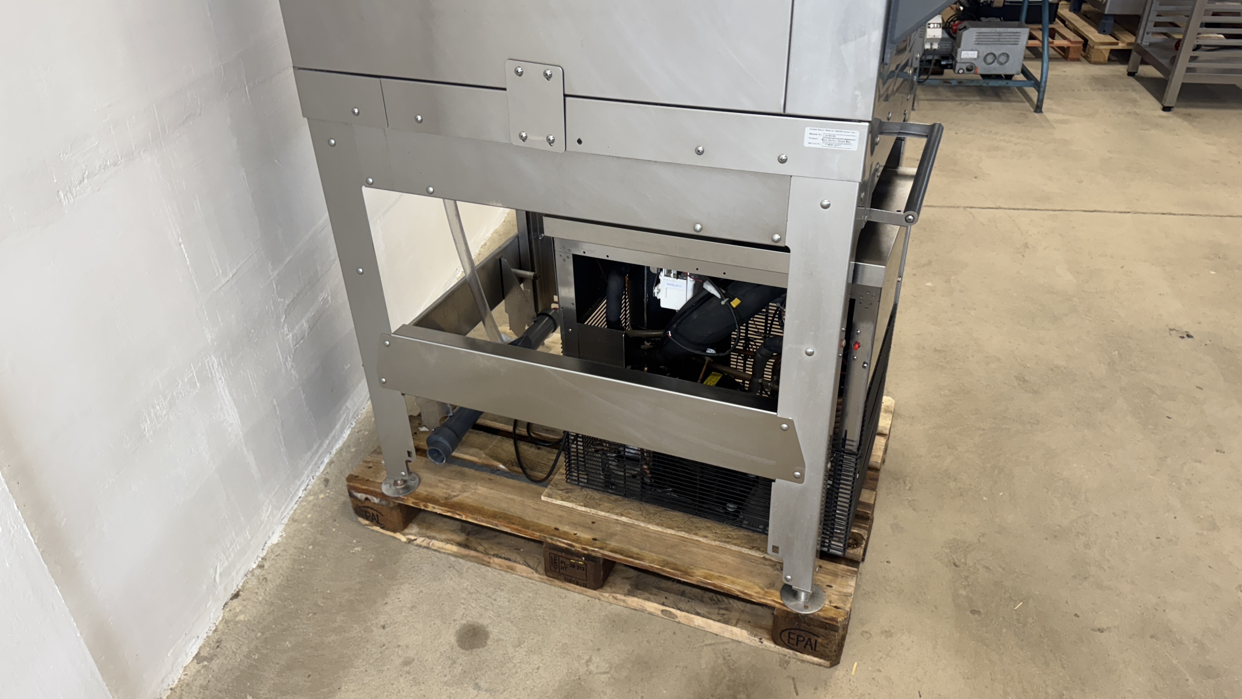 Used Ismaskin (flakes) Follett Lits700SG med vagn #2678