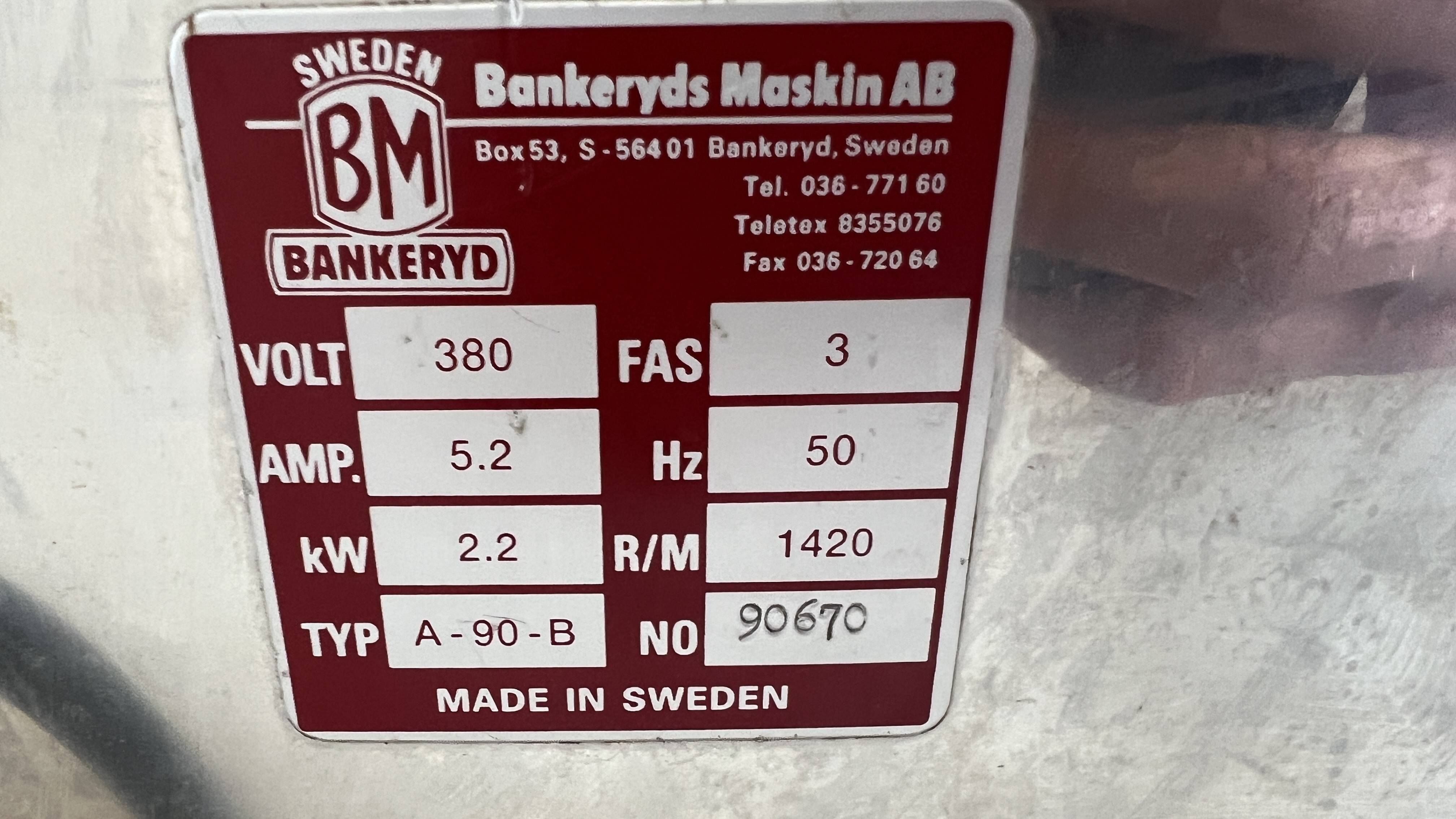 Used Köttkvarn Bankeryd A-90-B