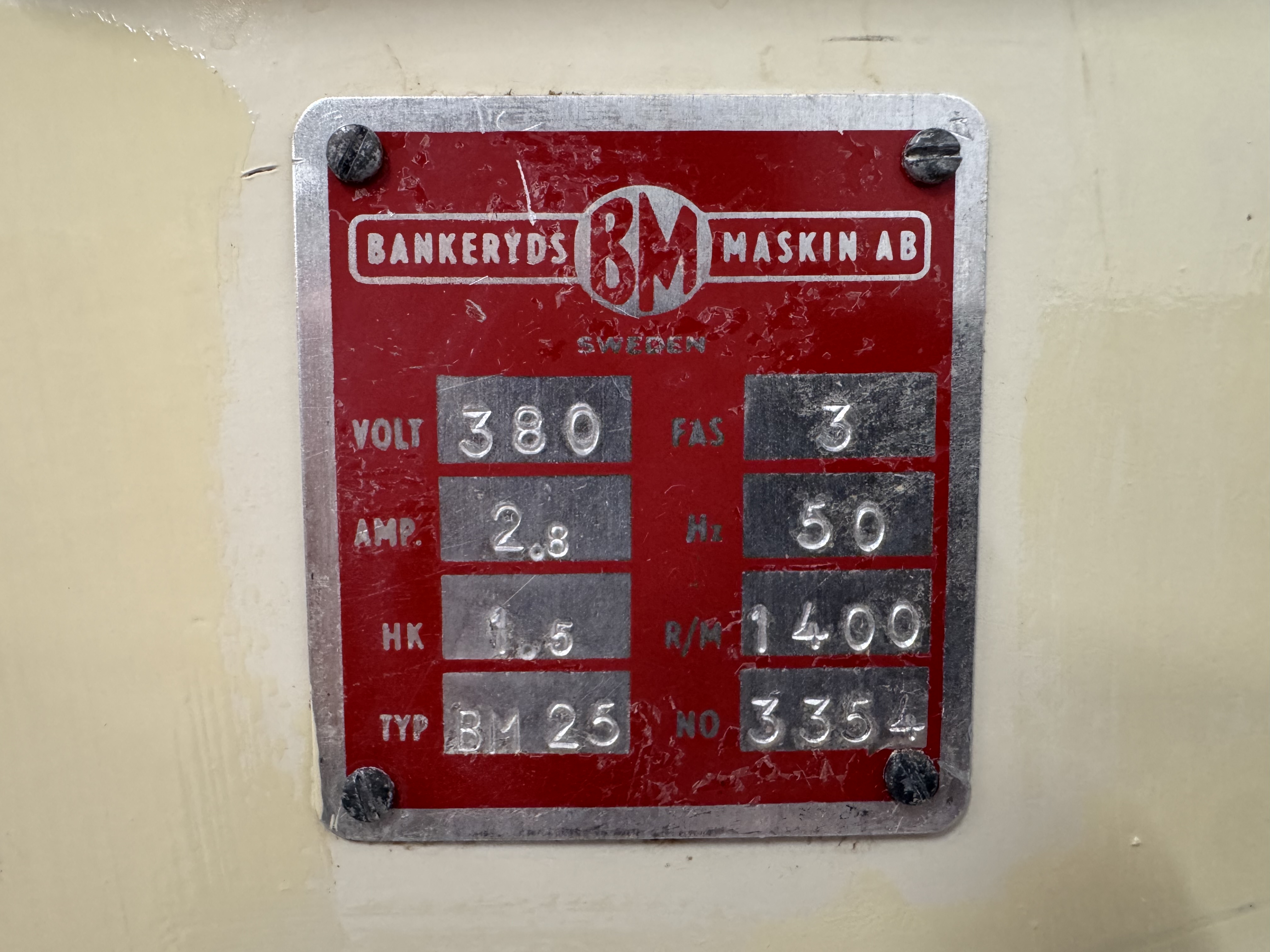 Used Bankeryd BM 25 #2765