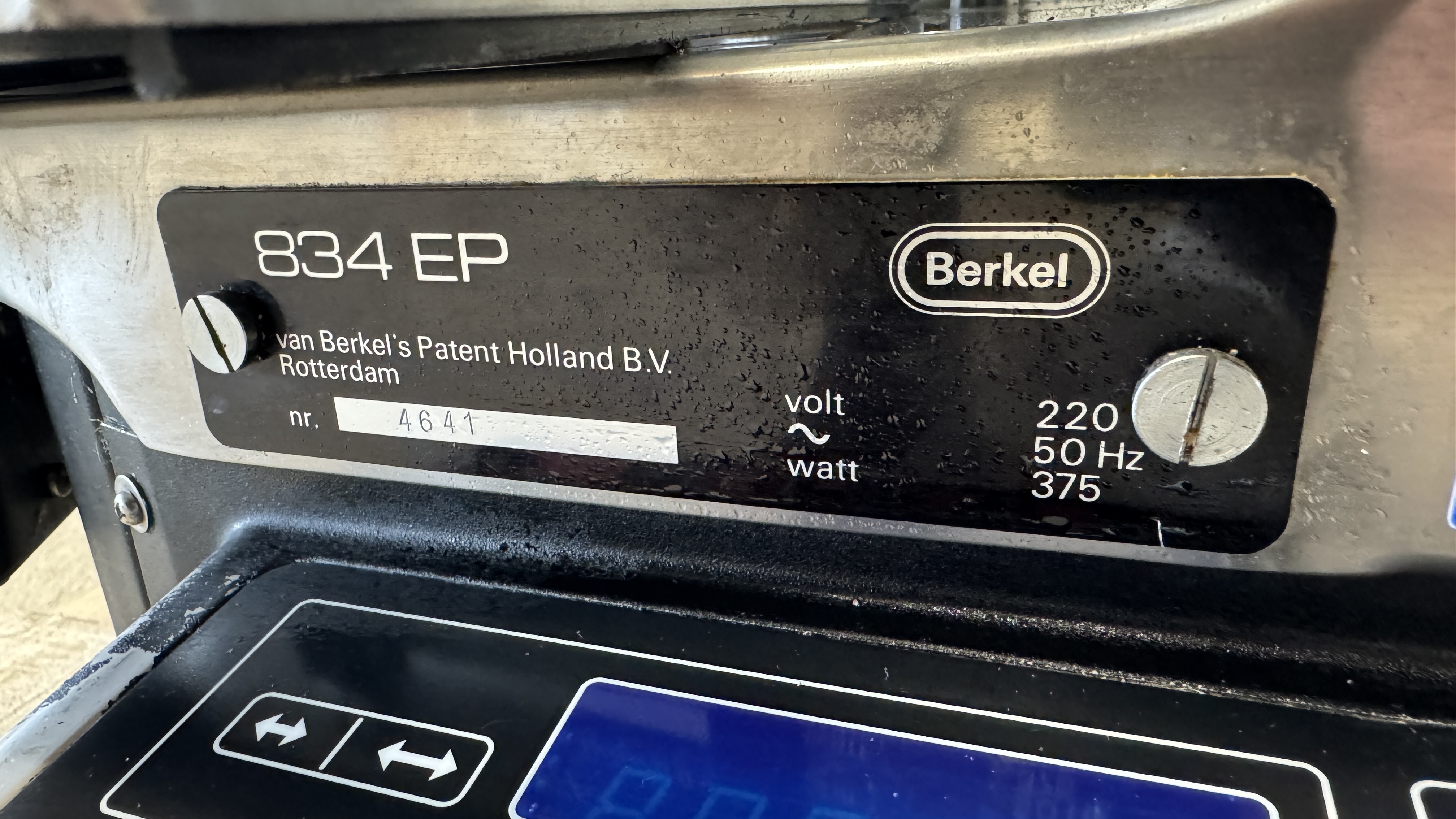 Used Skärmaskin Berkel EPB #2337