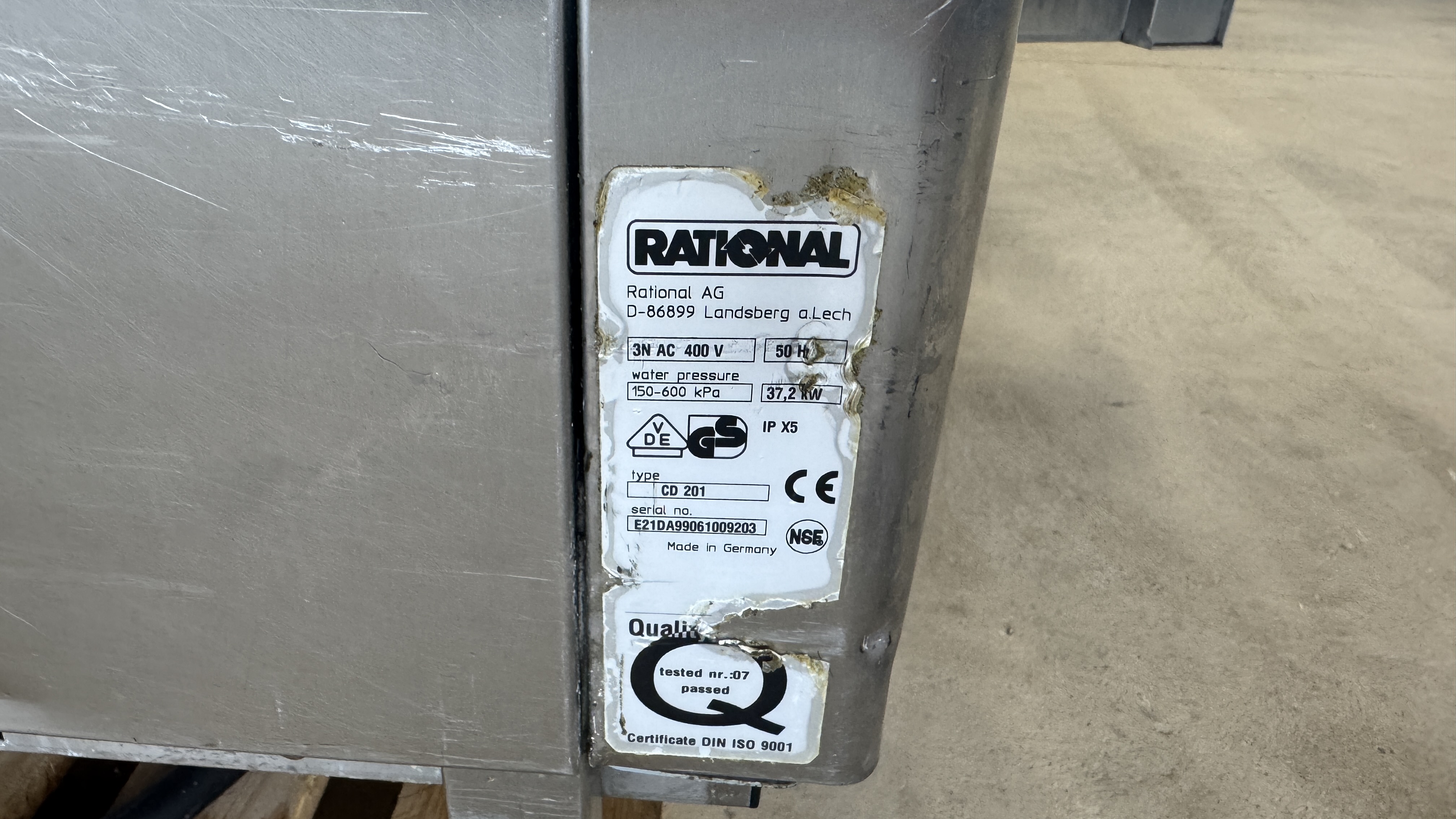 Used Rationalugn CD201 -1999 #2638