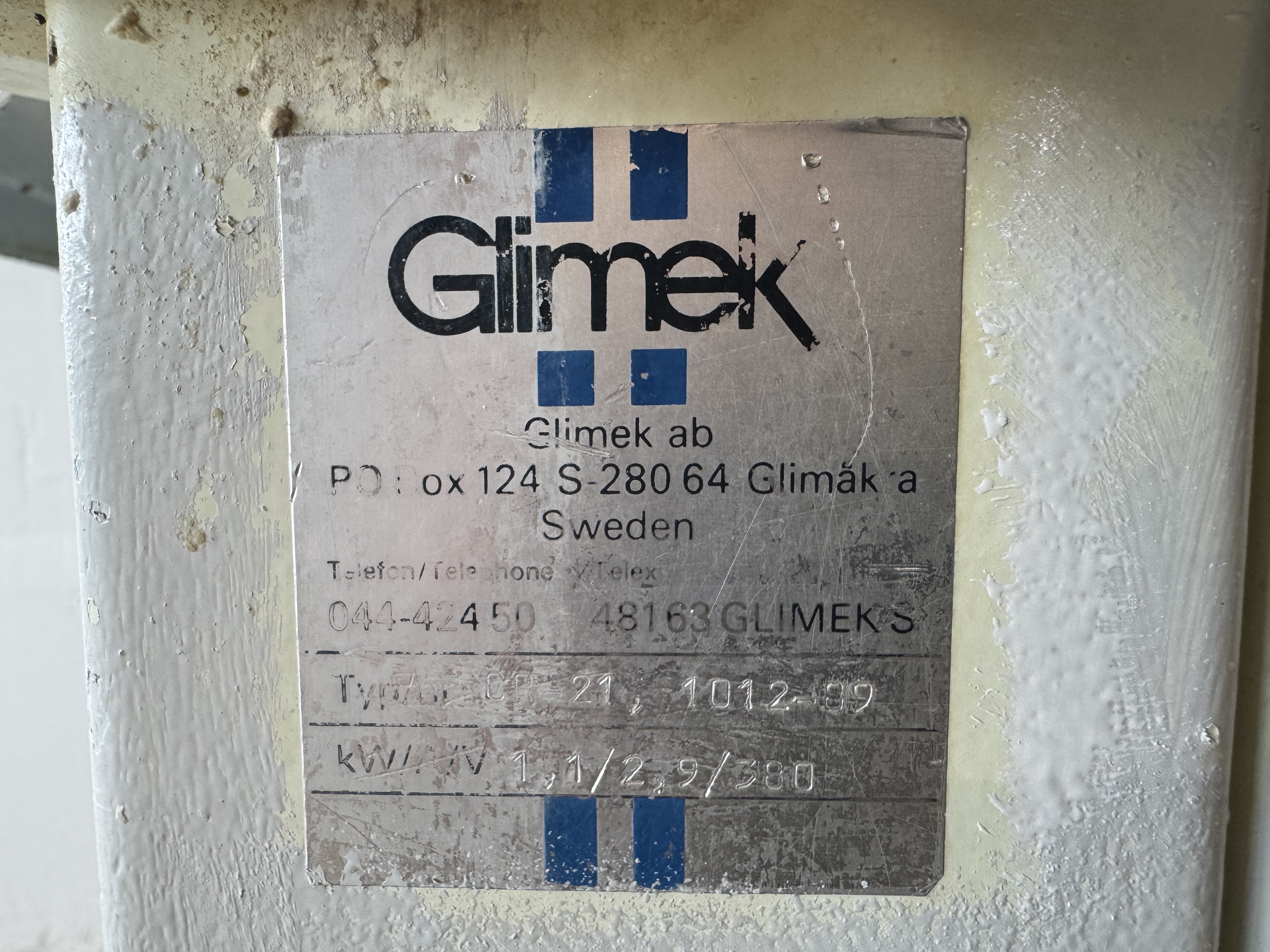 Used Degrullare Glimek CR-21 #2897