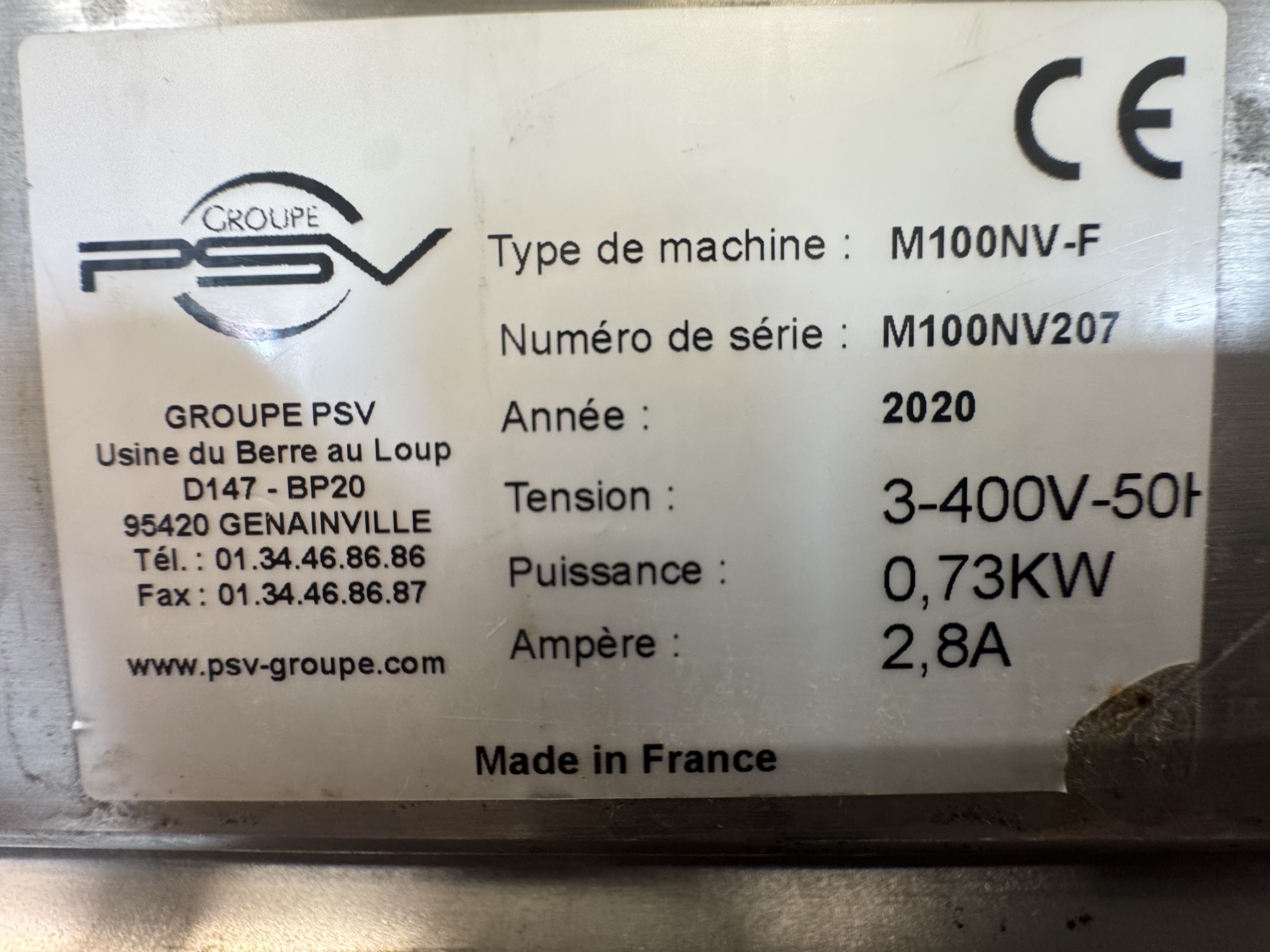 Used Blandare PSV M100NV-F #2895