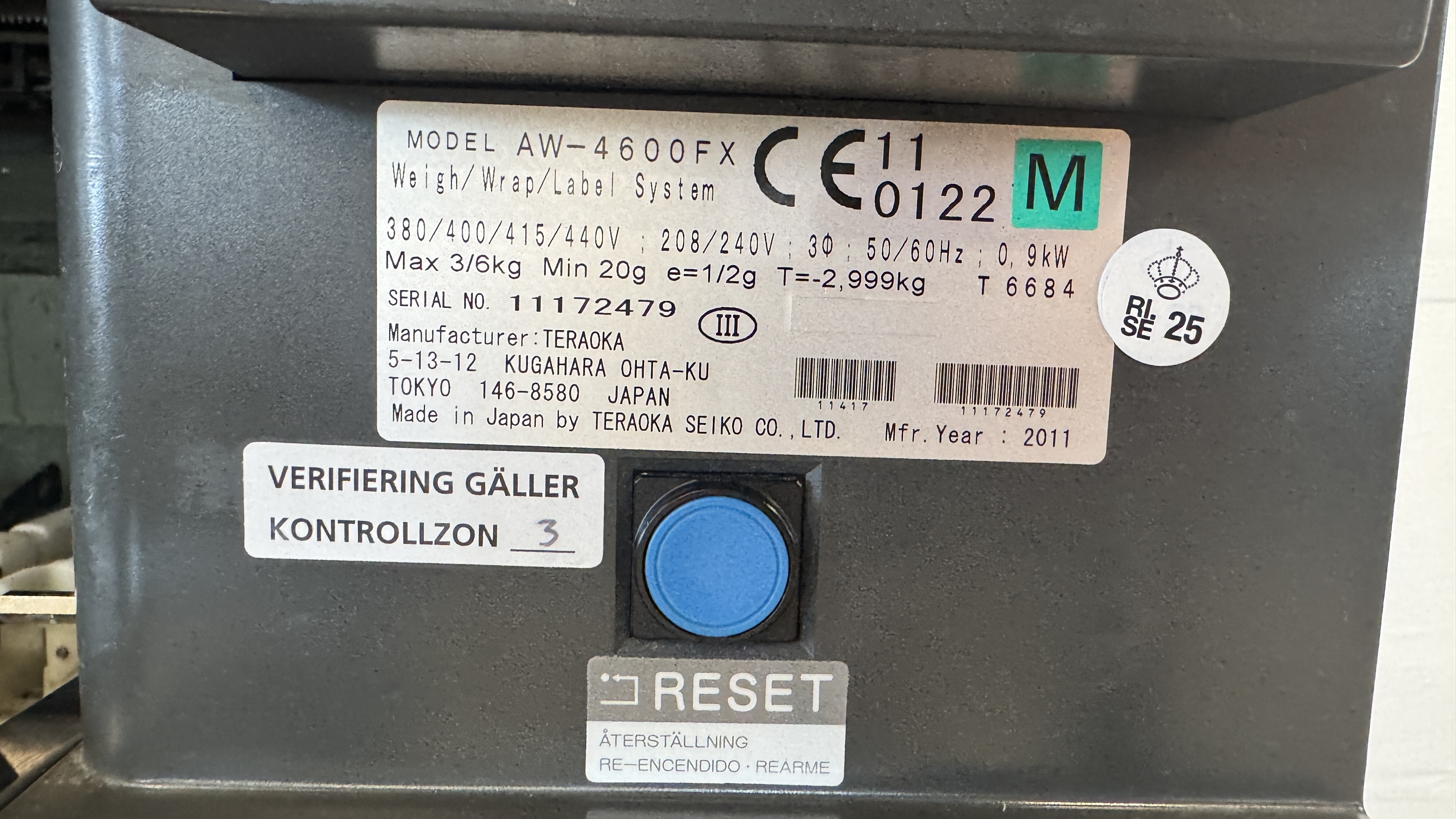 Used Wrapper Digi AW4600 #2611
