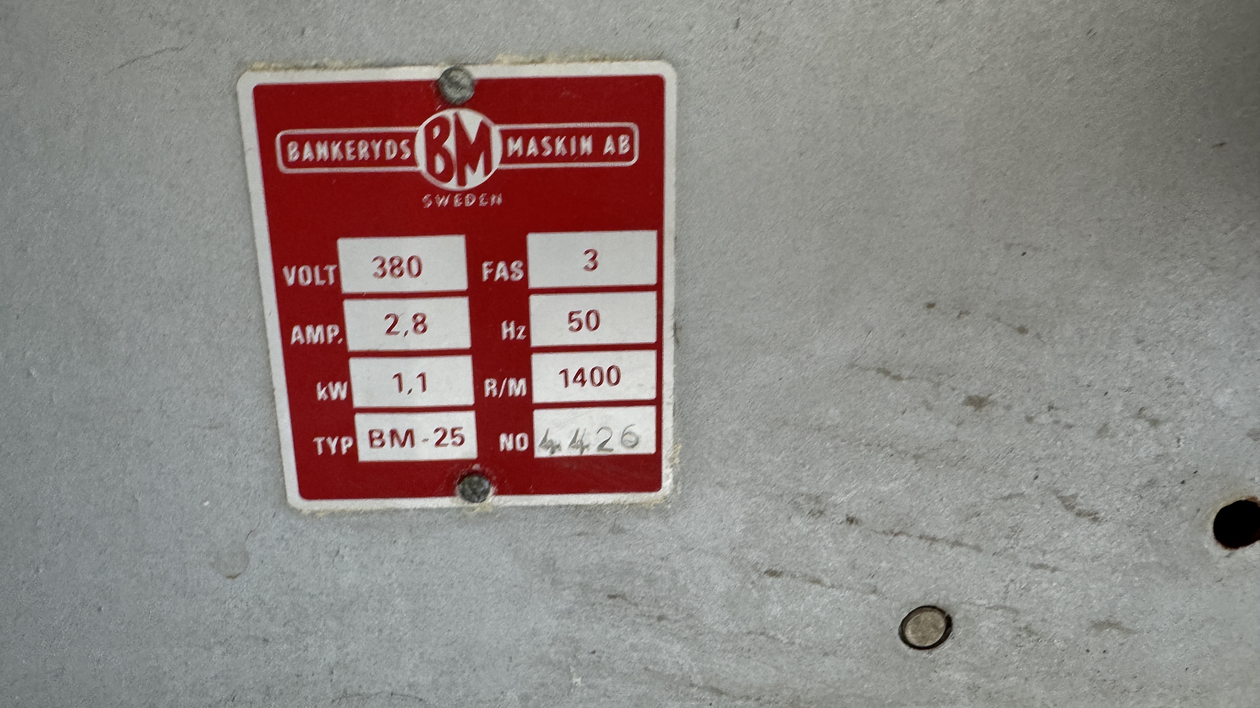 Used Bandsåg BM-25 #2334