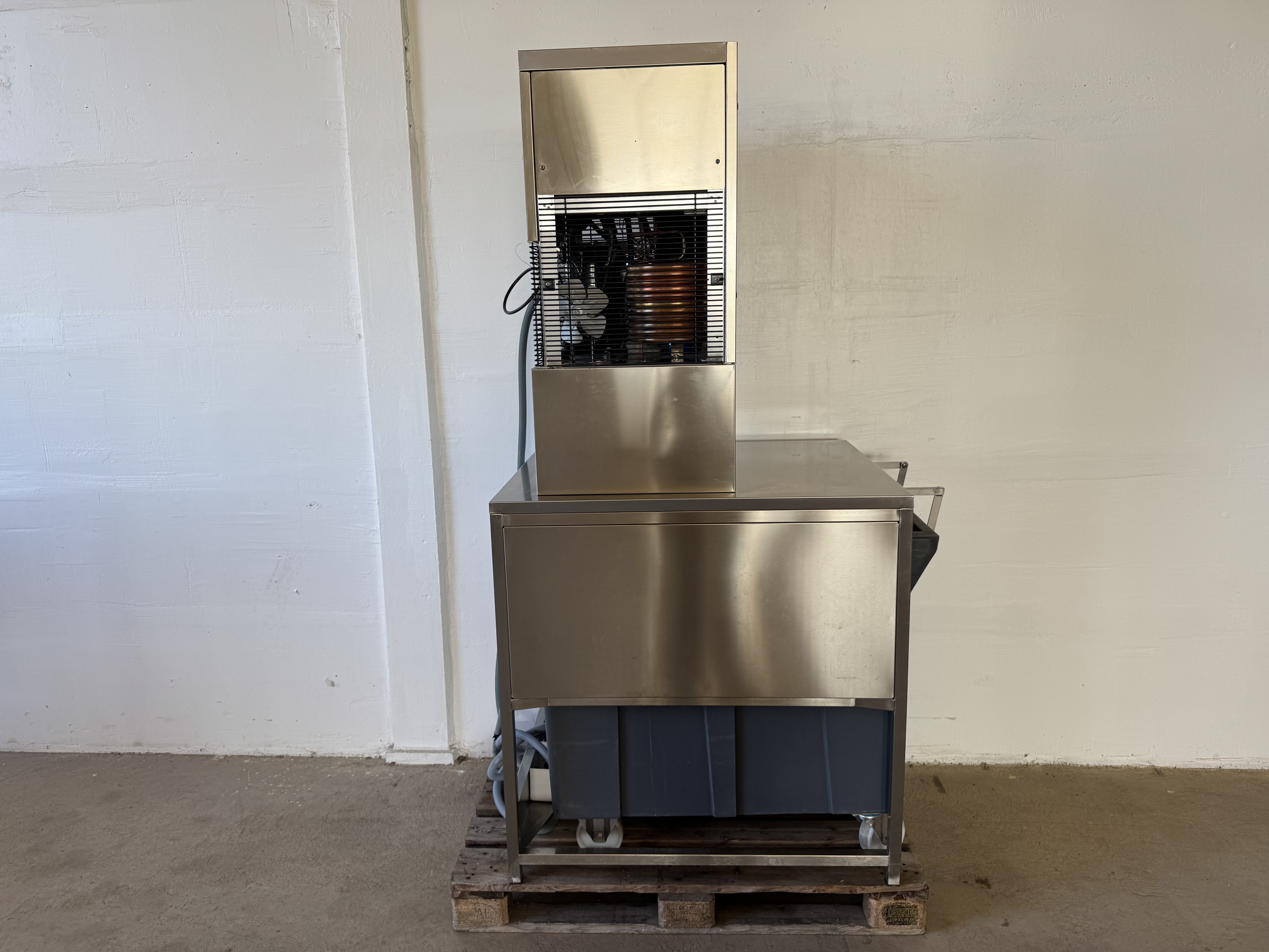 Used Ismaskin Metos G500W-Q och Roller bin#2962