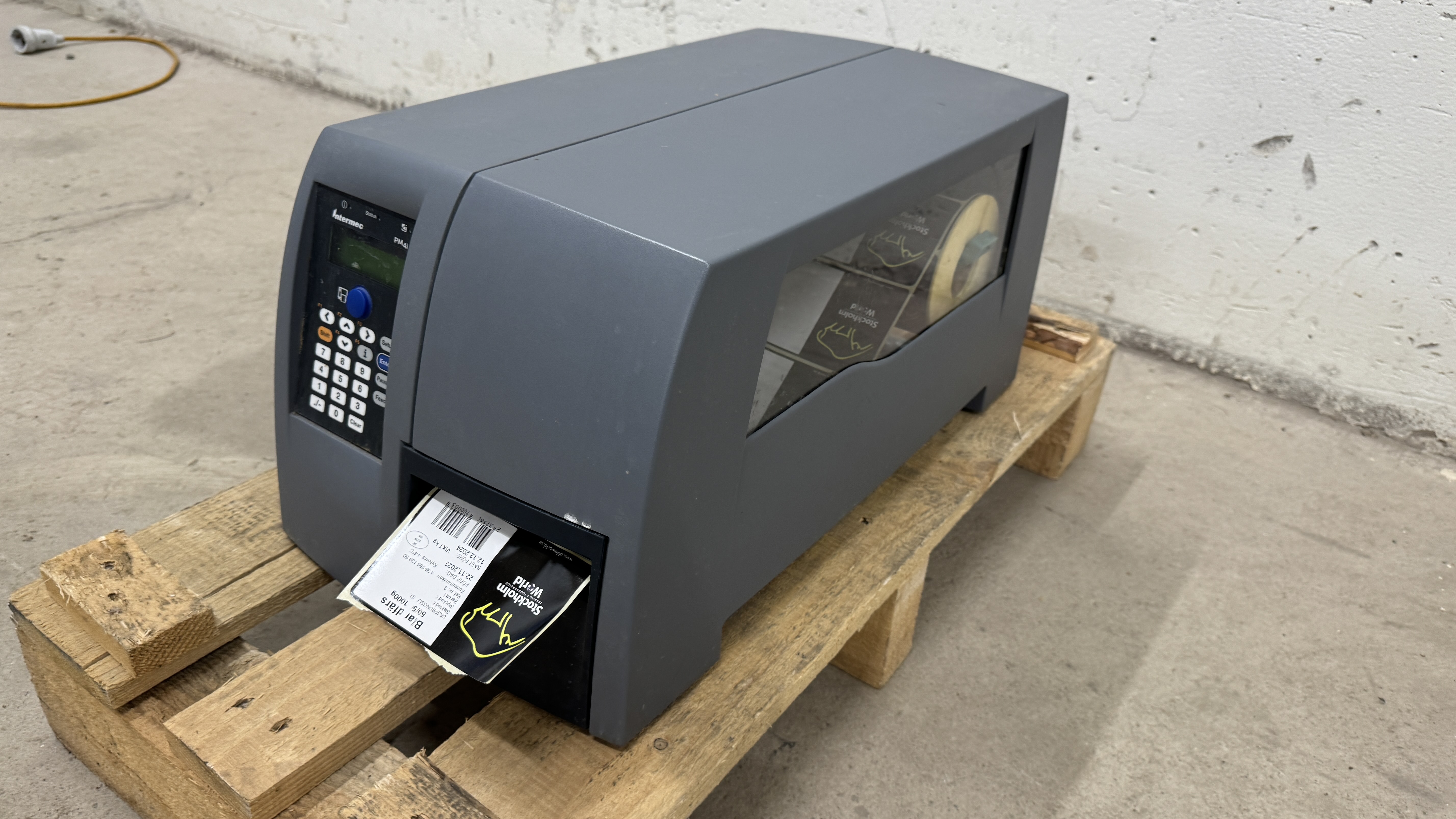 Used Intermec Etikettskrivare PM4i #2179