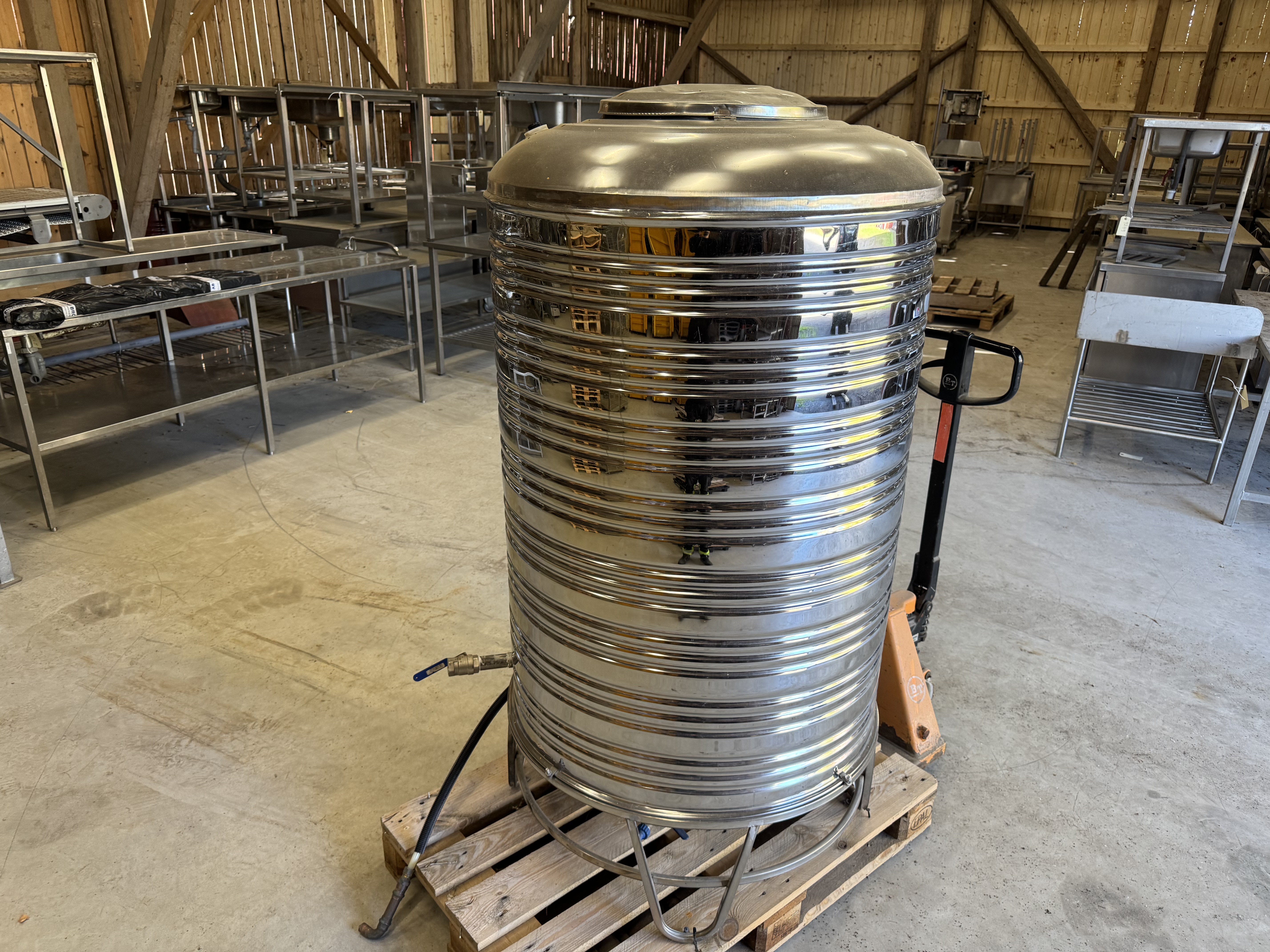 Other Rostfri tunna ca 900L #10867
