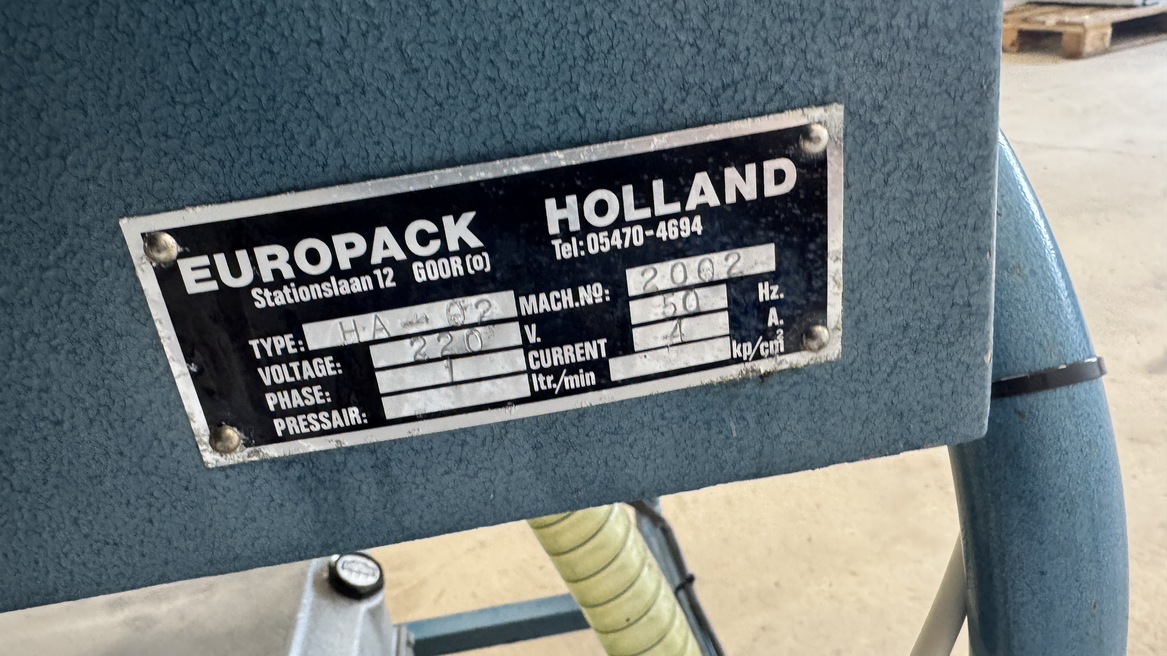 Used Vakuummaskin Europack 50x50cm #2663