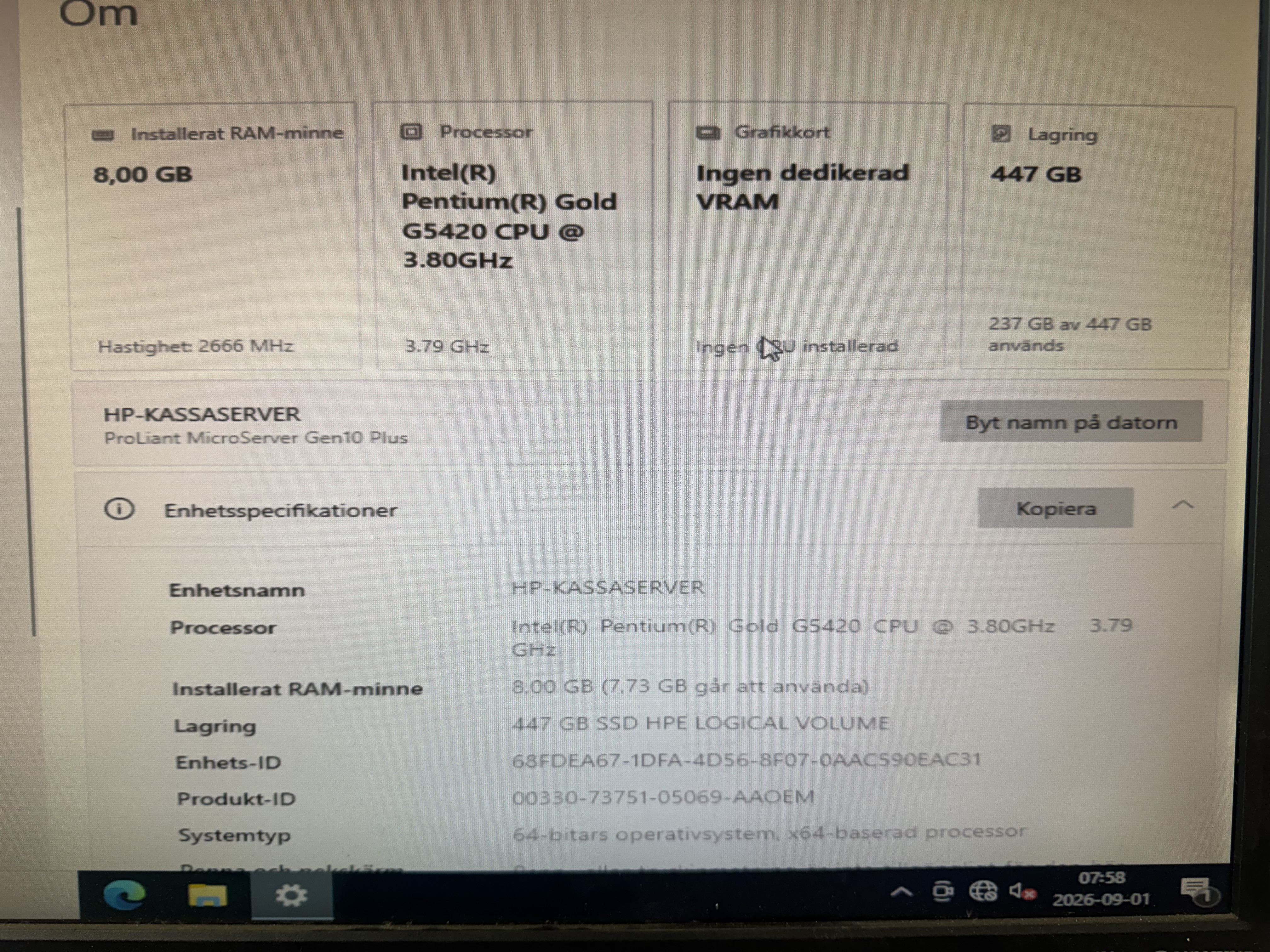 Used Kassasystem #2936