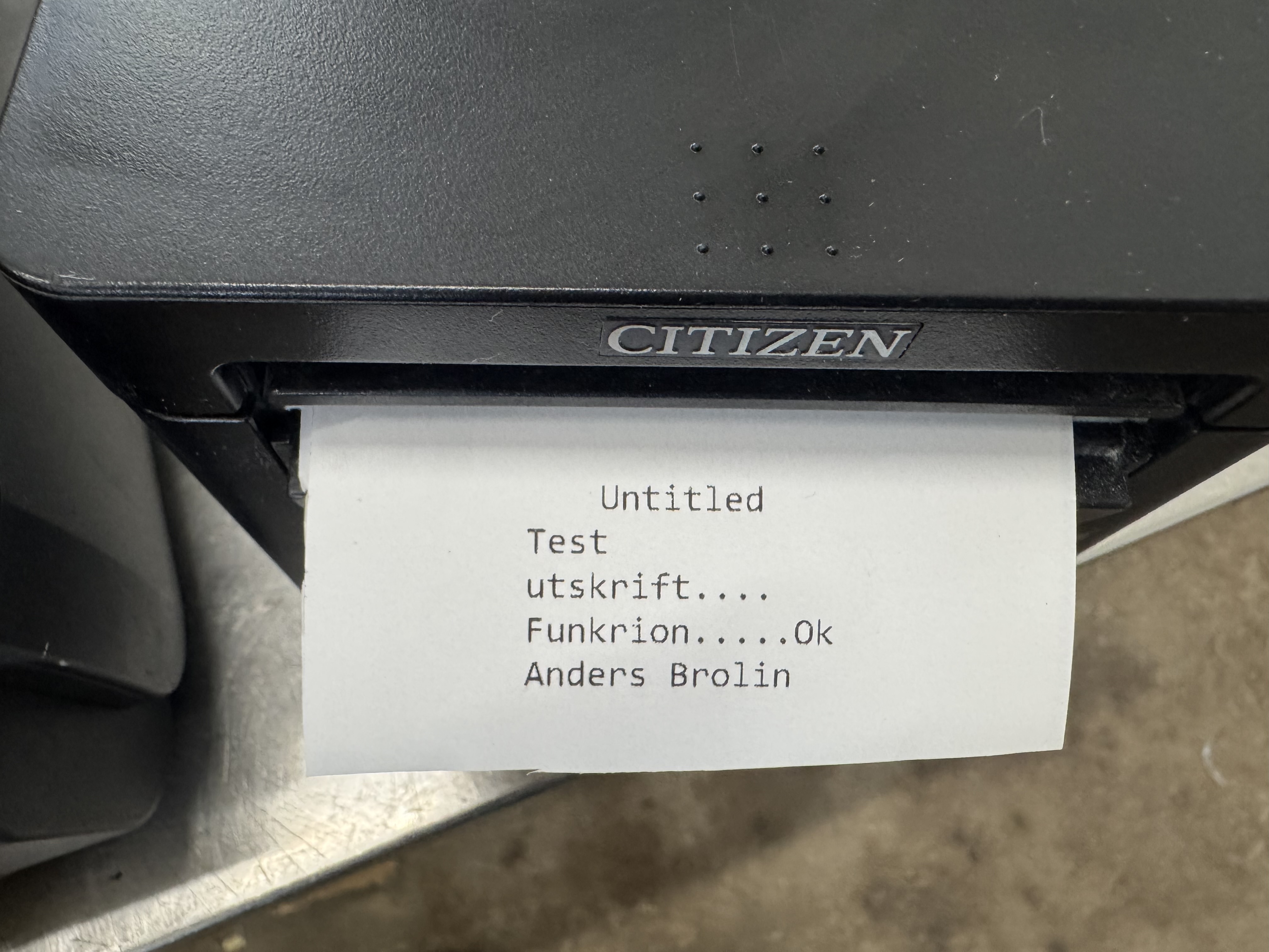 Used Kassasystem #2936