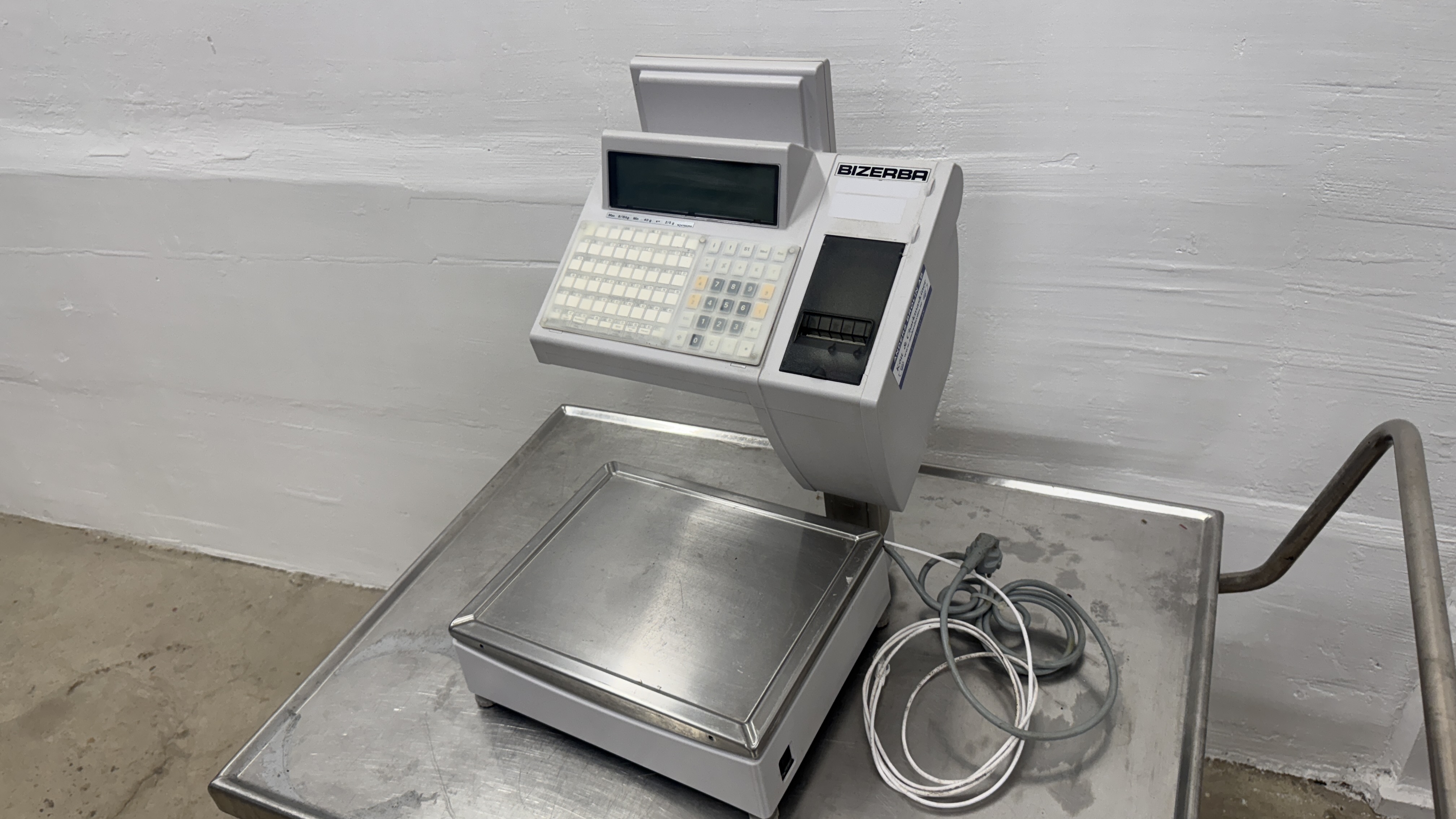 Used Etikettvåg Bizerba SC 800 #2714