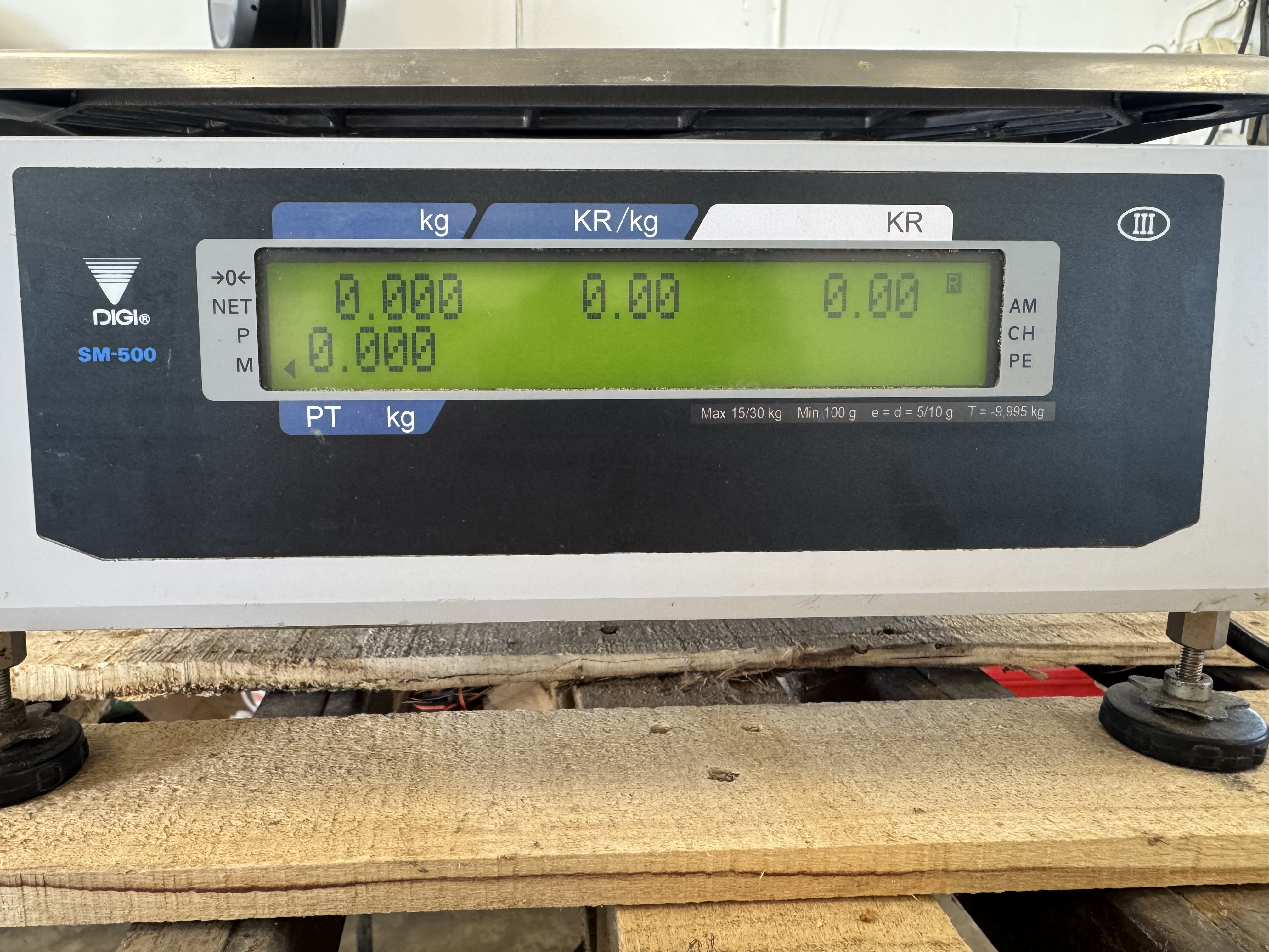 Used Våg DIGI SM-500EB #2928