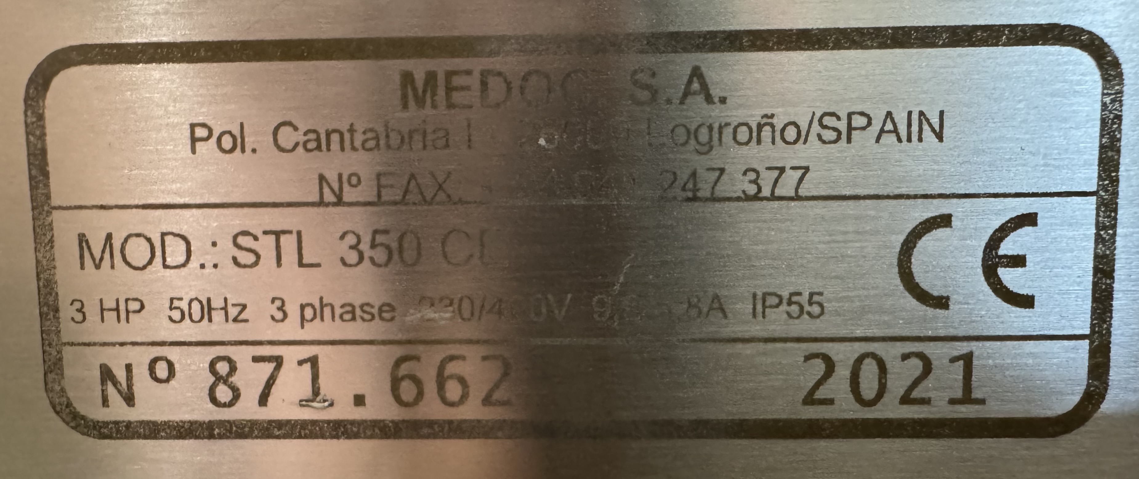 Used Medoc STL 350 #2766