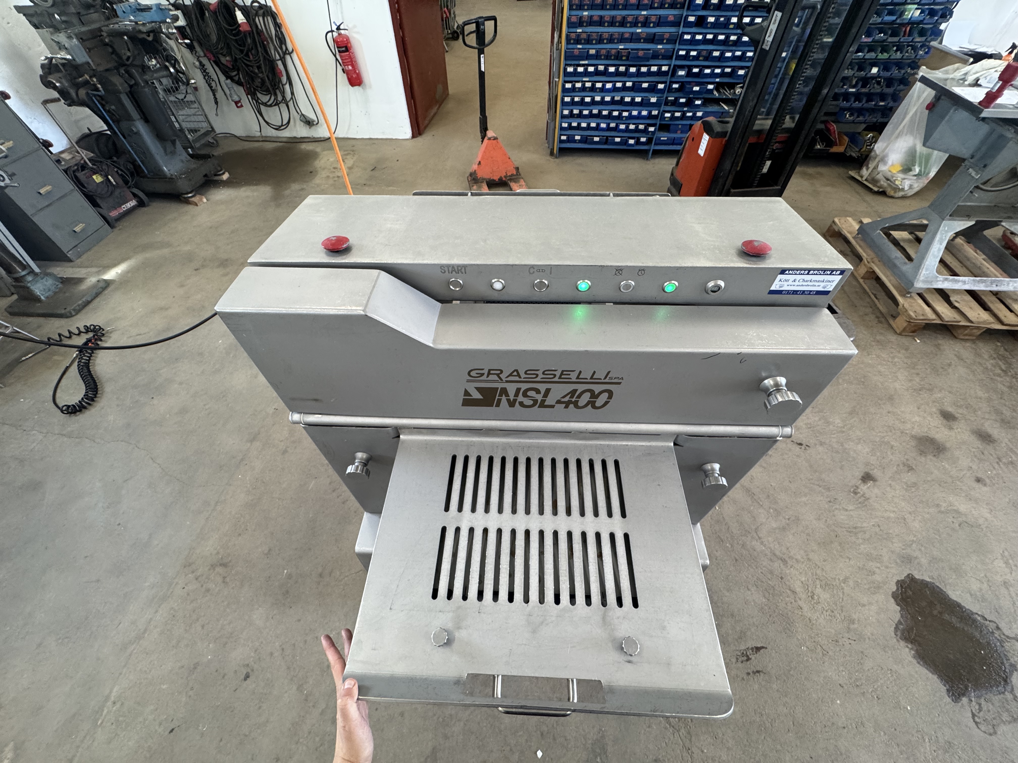 Used Slicer GRASSELLI NSL400 #2874