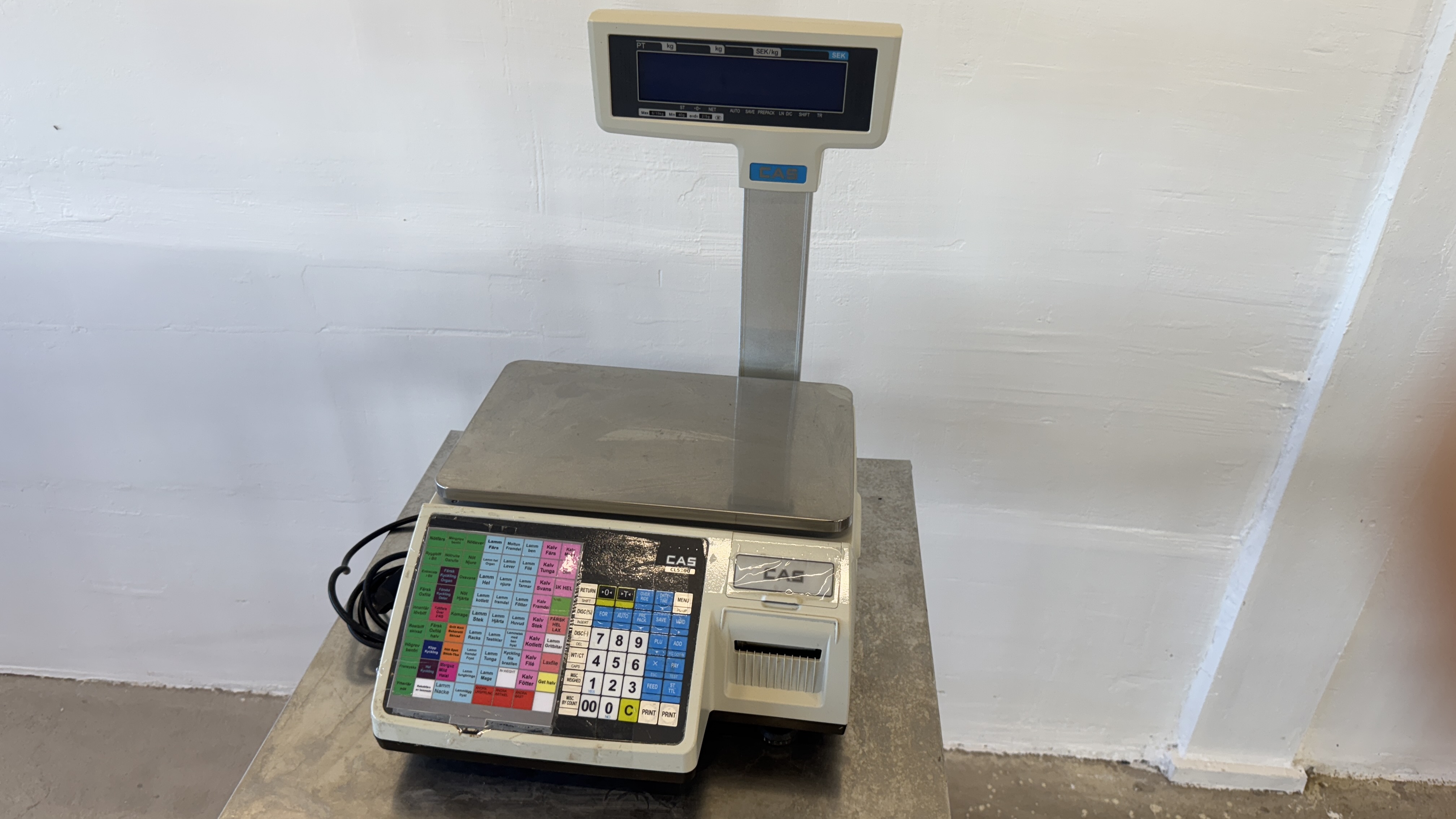 Used Etikettmaskin CAS CL5200 #2622