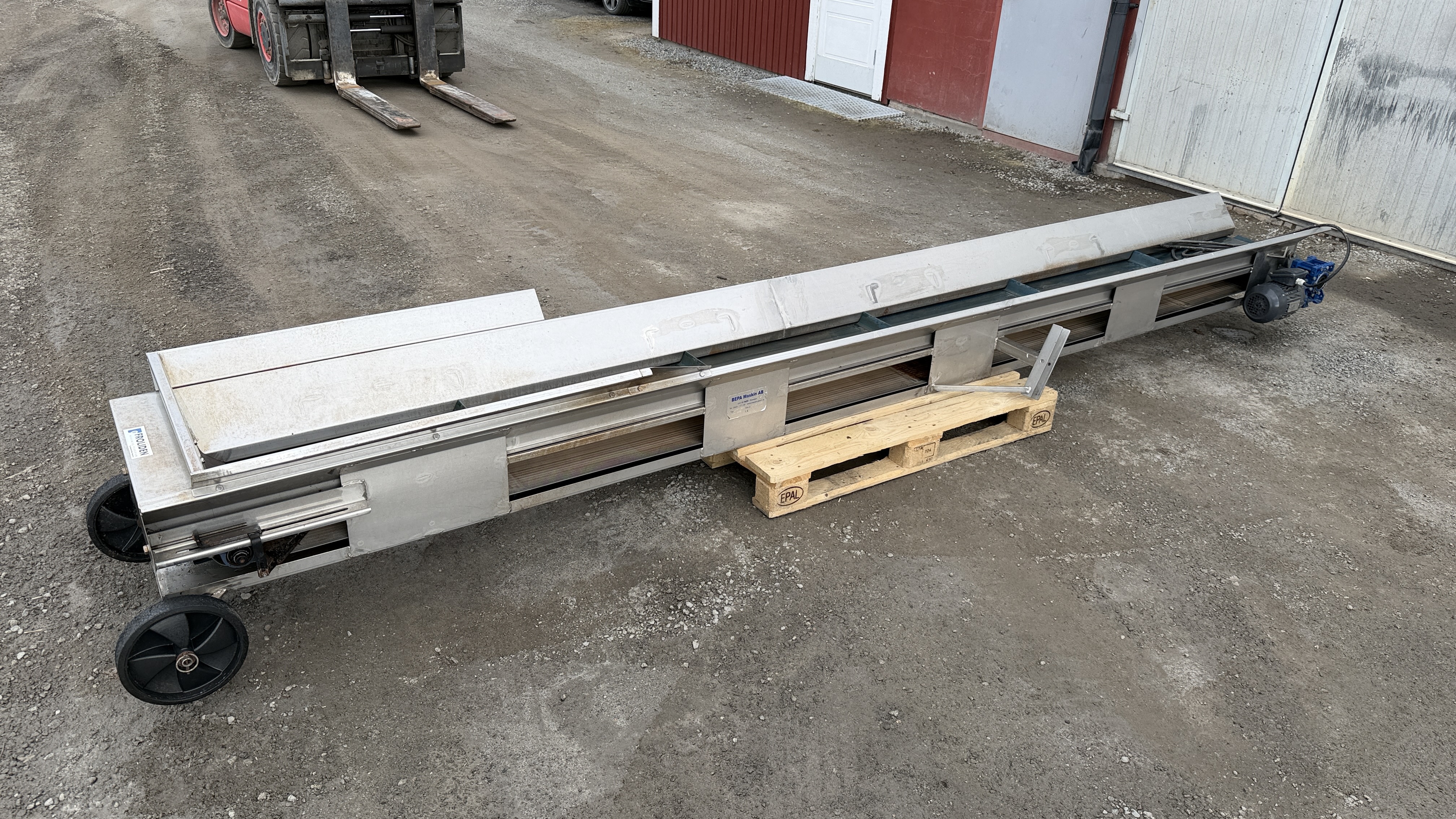 Used Transportband 430x25cm #2834