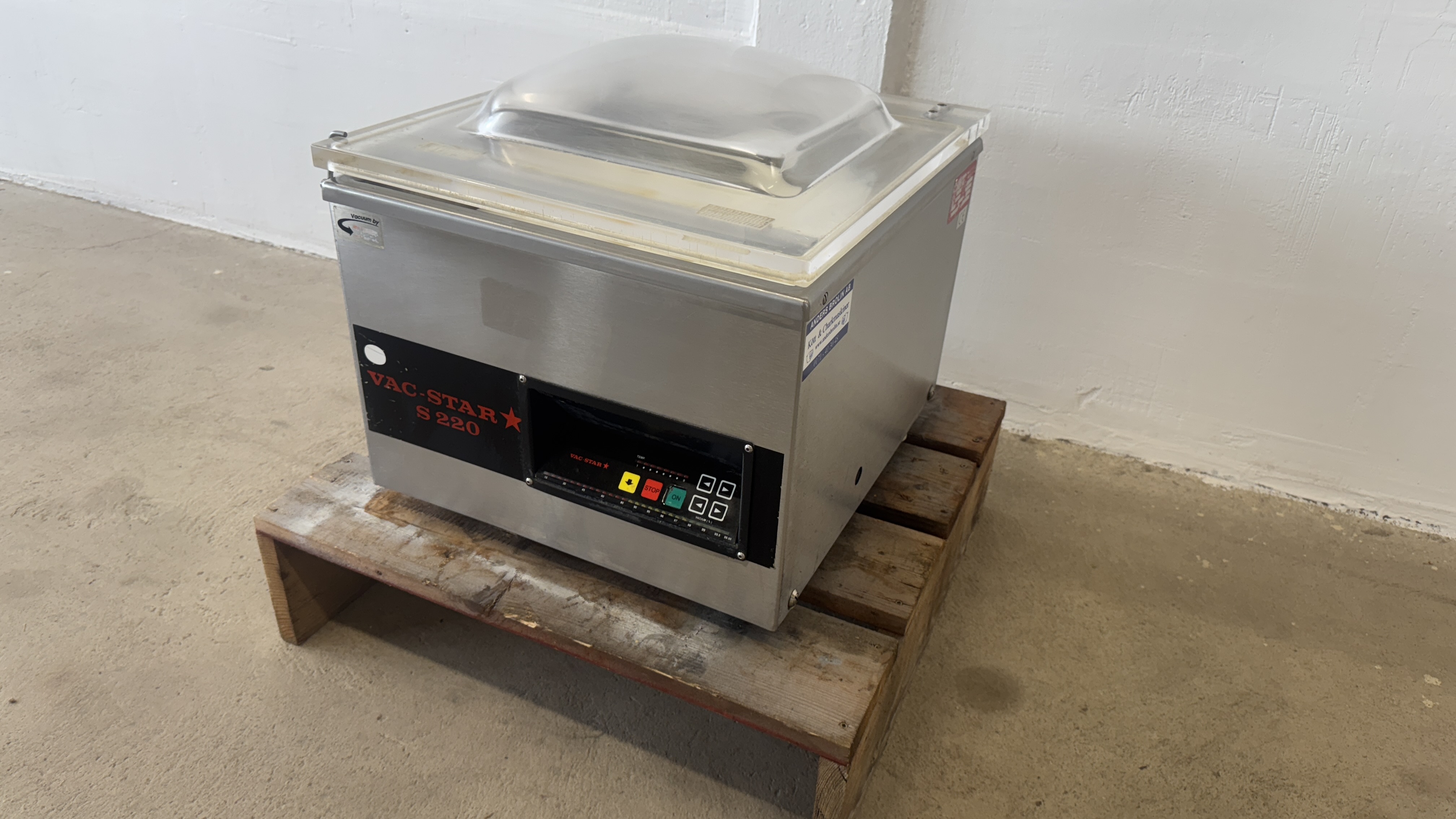 Used Vakuummaskin Vac-Star S220ST 42cm #2698