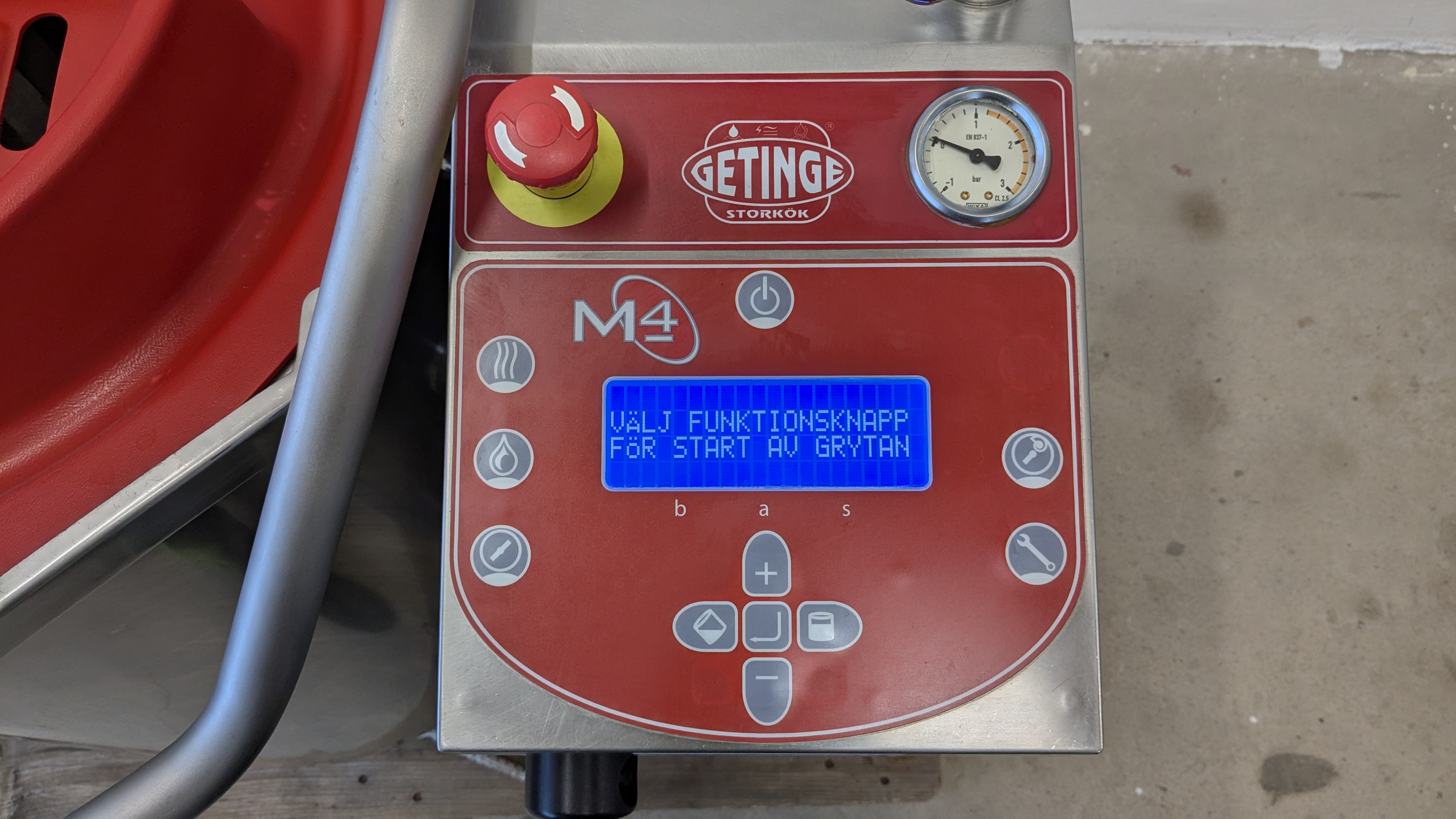 Used Kokgryta 75liter Geting M4