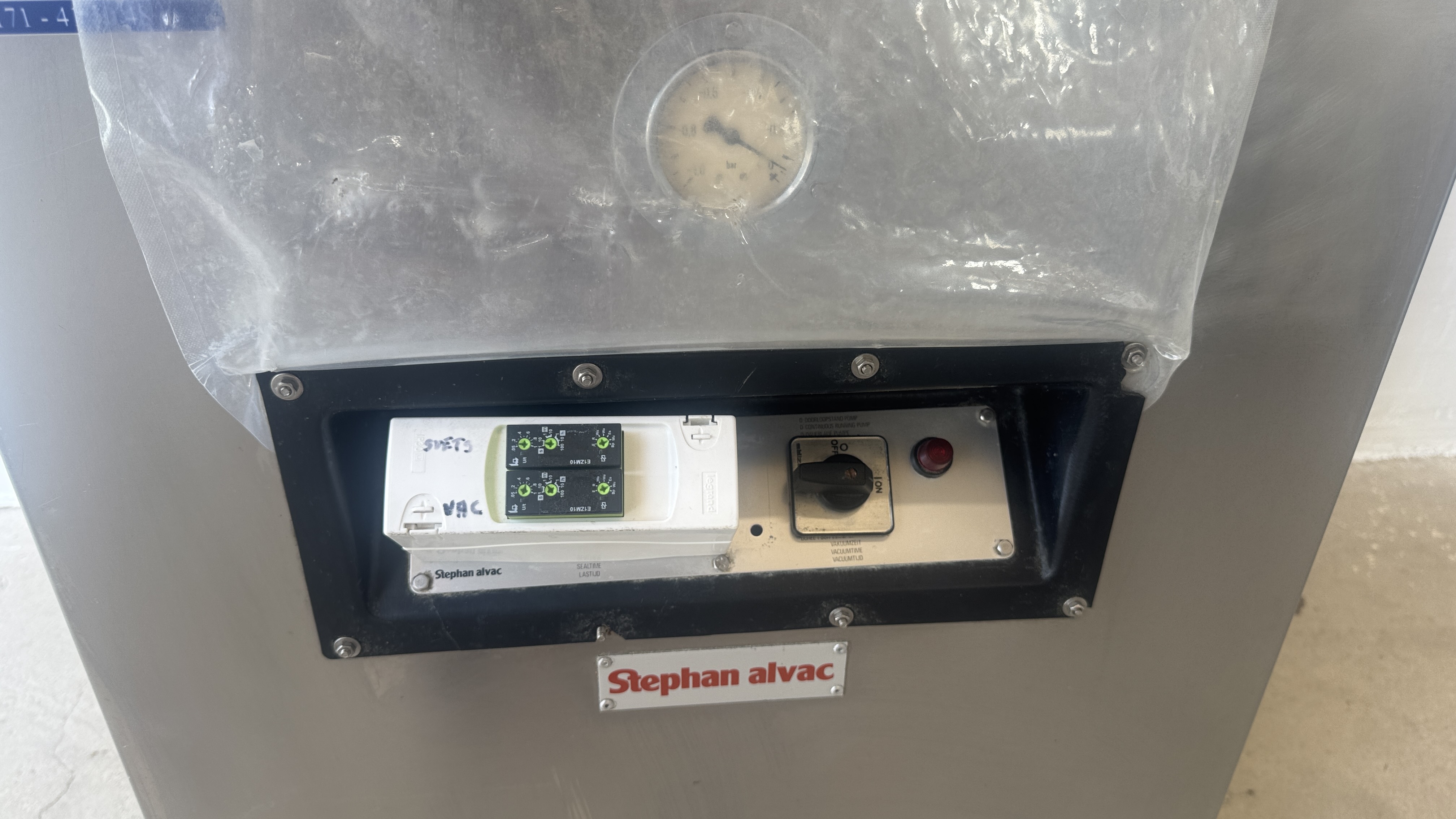 Used Vakuummaskin Stephan Alvac 50x50cm, #2625